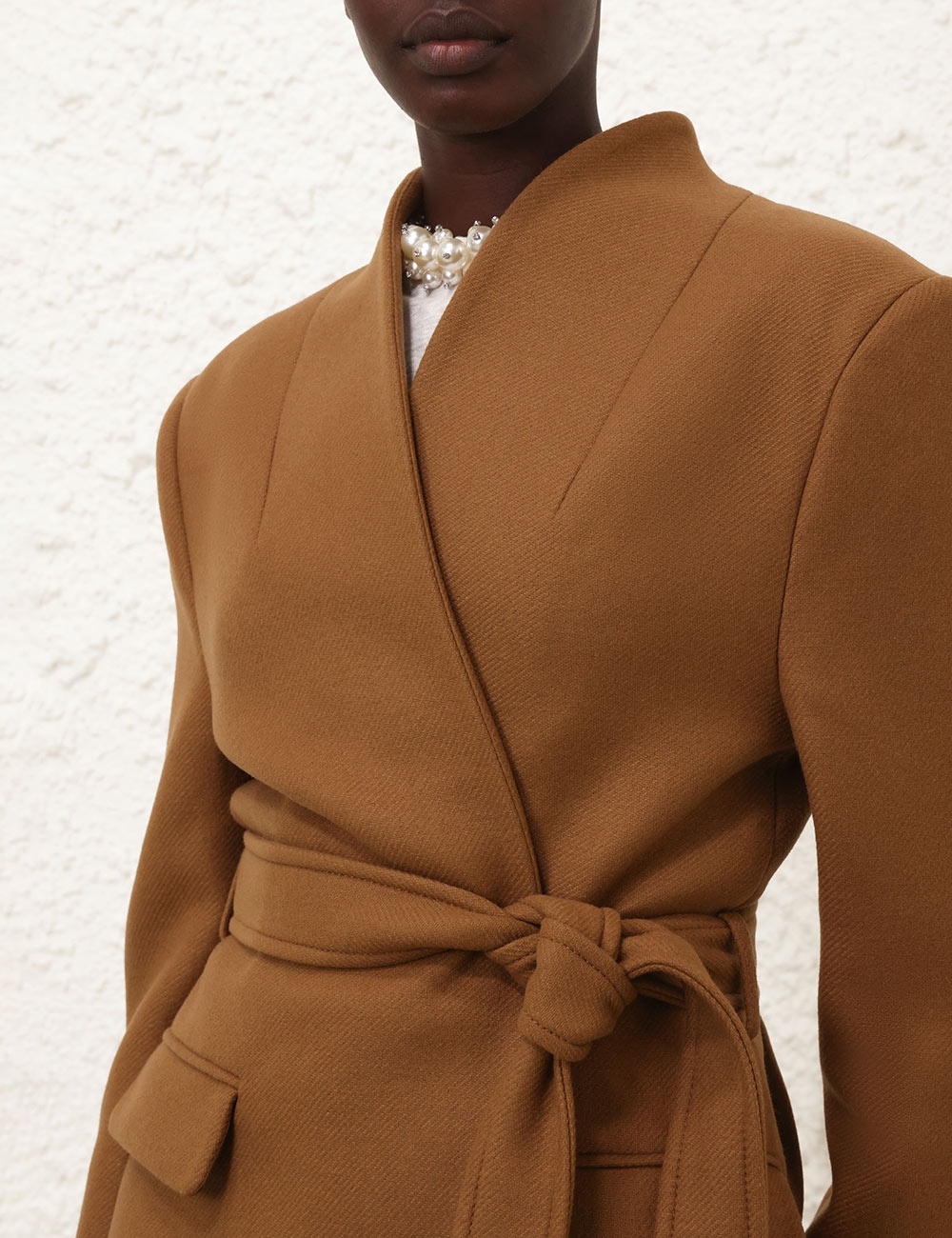 CRUSH BELTED BLAZER - 5