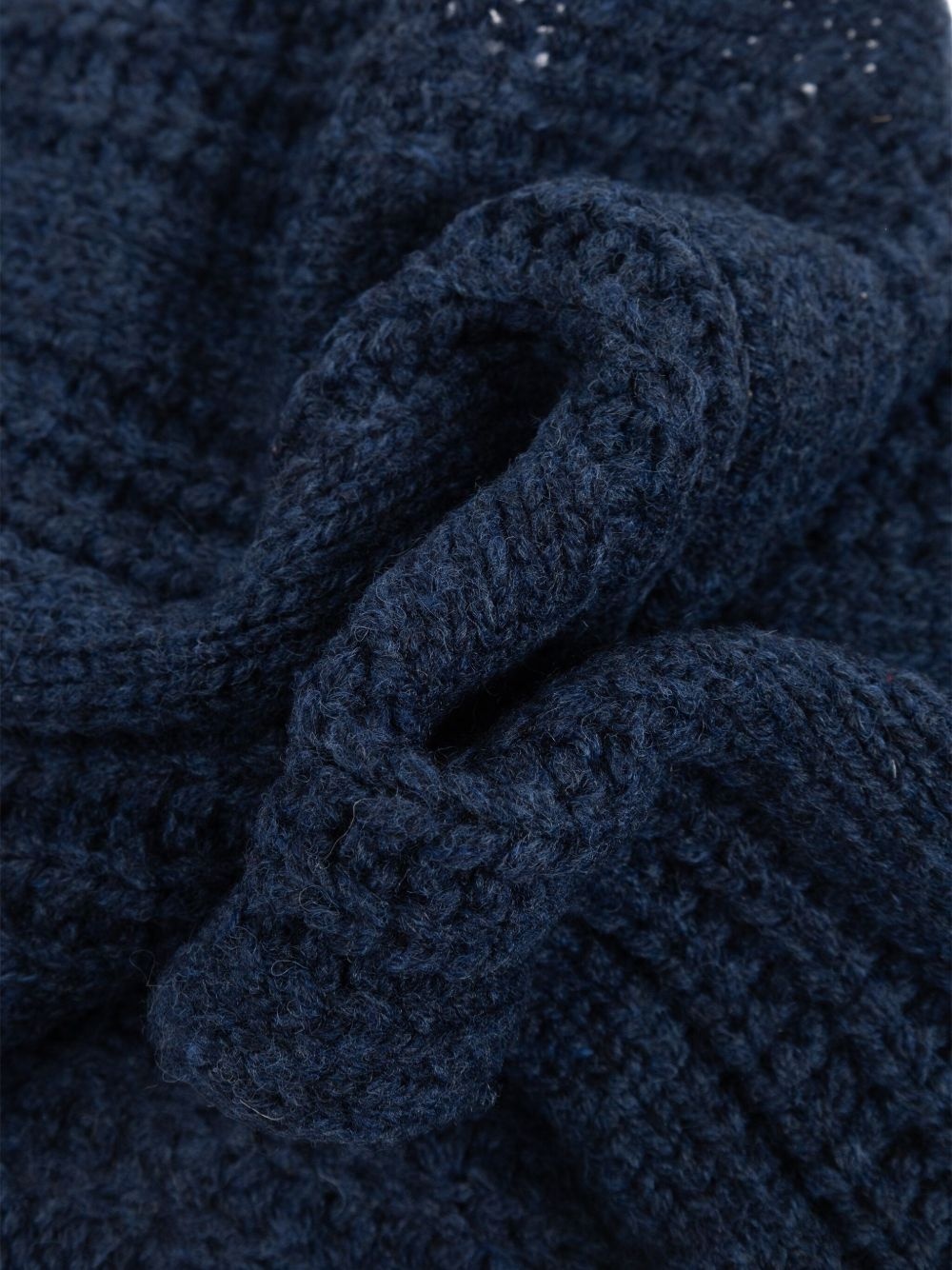 chunky-knit scarf - 3