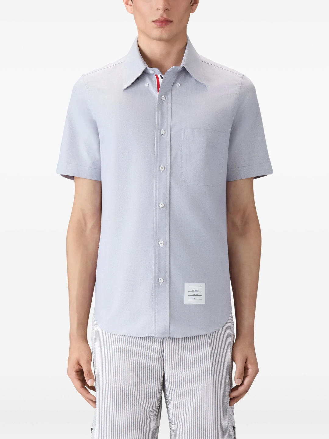 Oxford Short Sleeve Shirt Men - 4