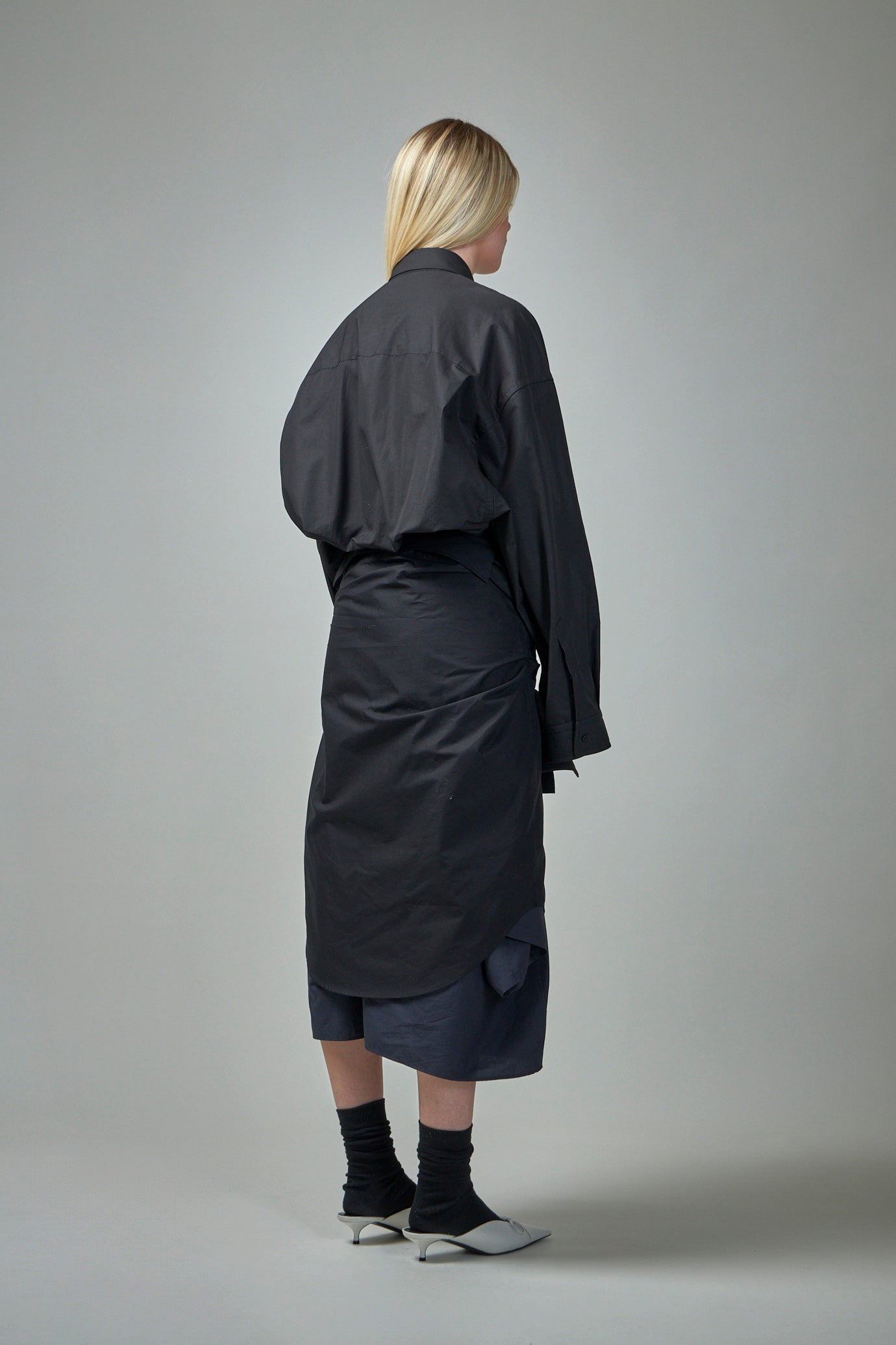 Maxi Patched Shirt Dress - 3
