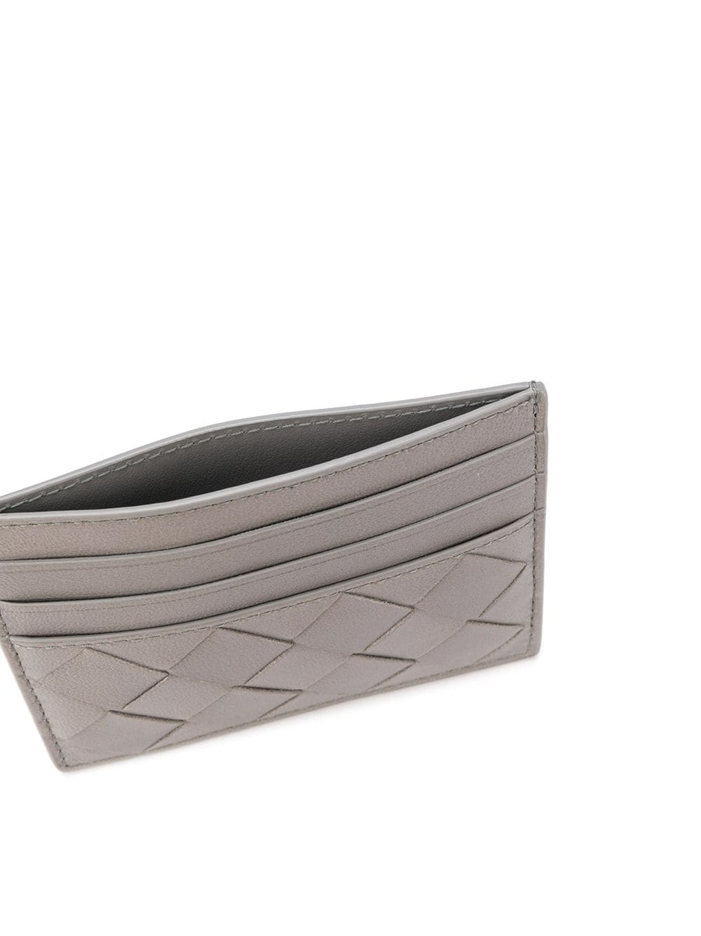 intrecciato weave cardholder - 3