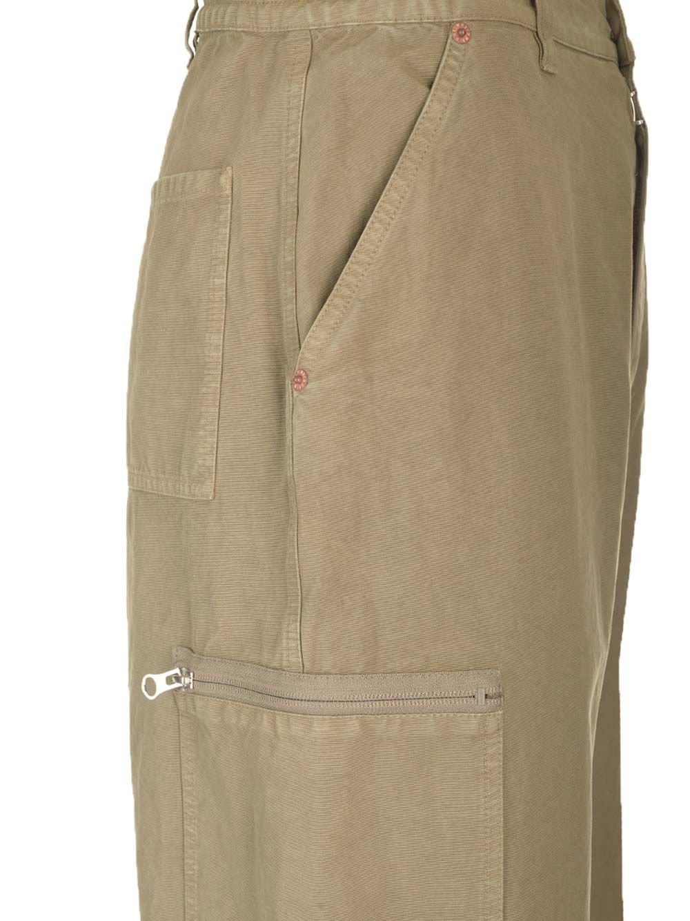 Cotton Trousers Green - 4