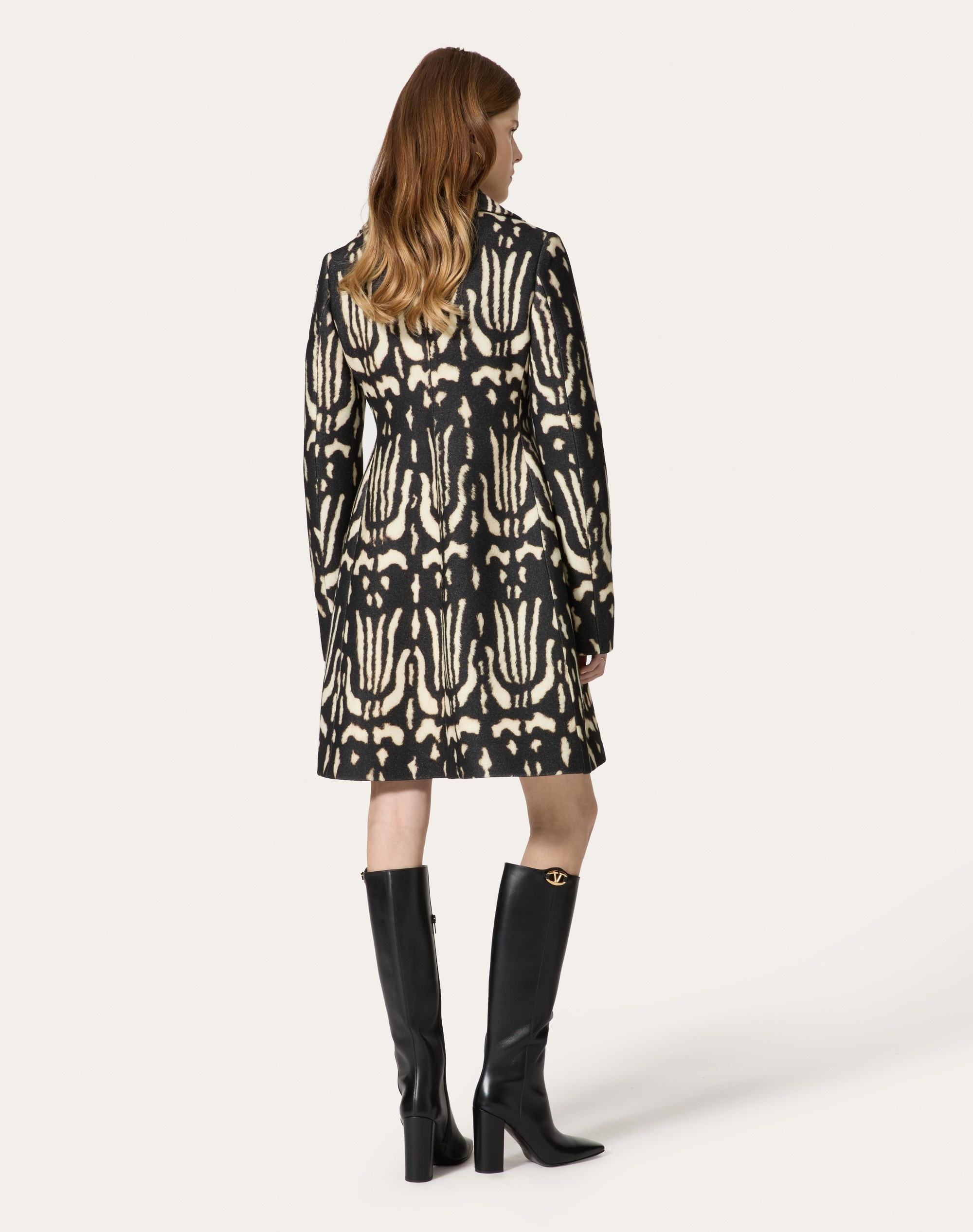 VALENTINO WILDPRINT 98 COAT - 4
