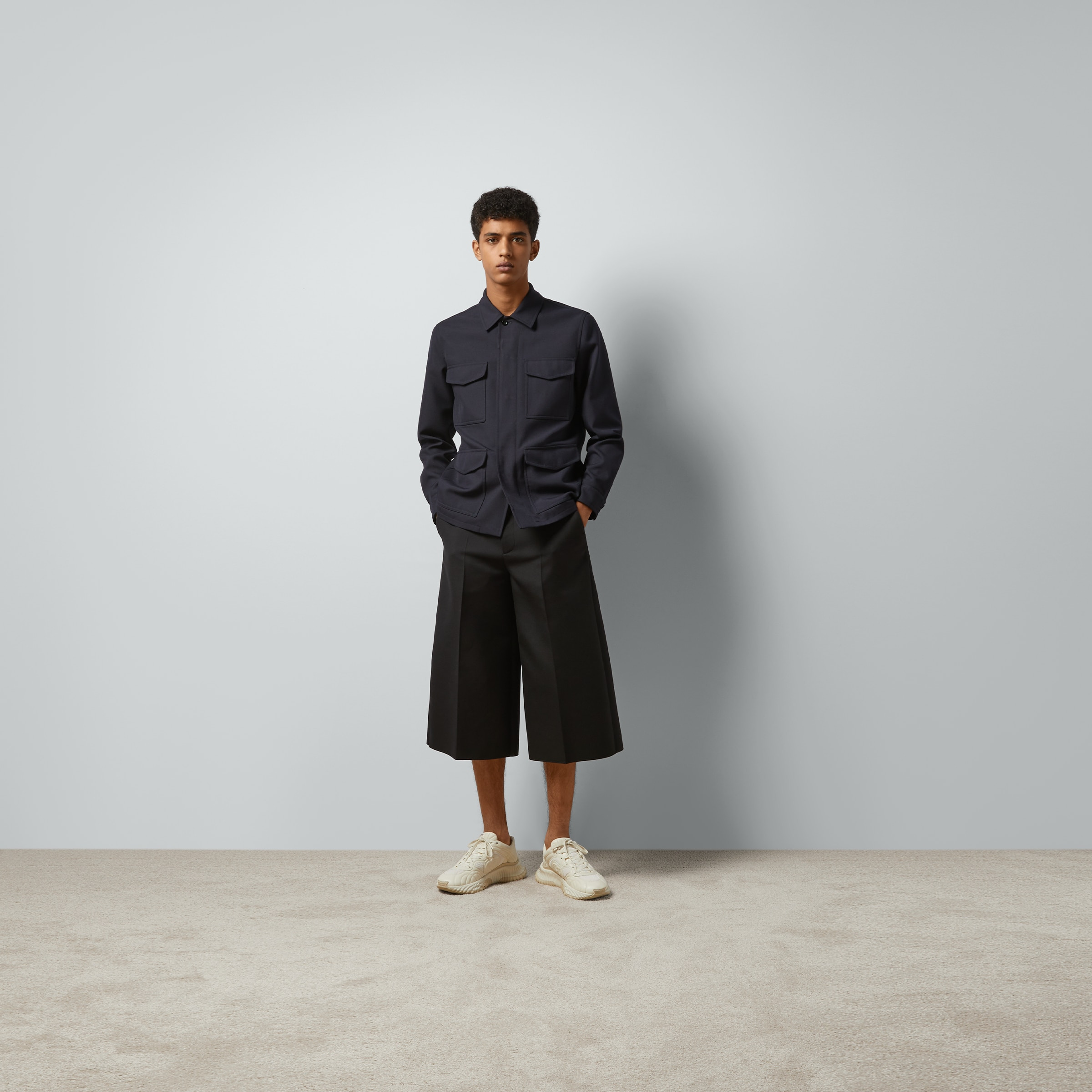 Wool twill jacket - 2
