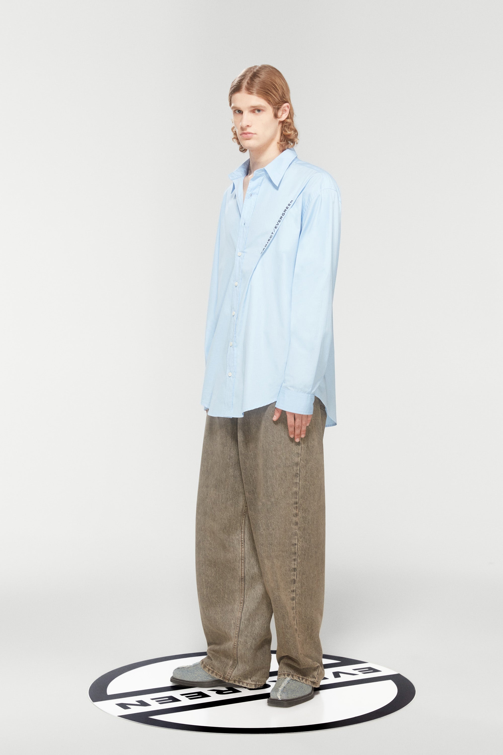 EVERGREEN PINCHED LOGO SHIRT - 3