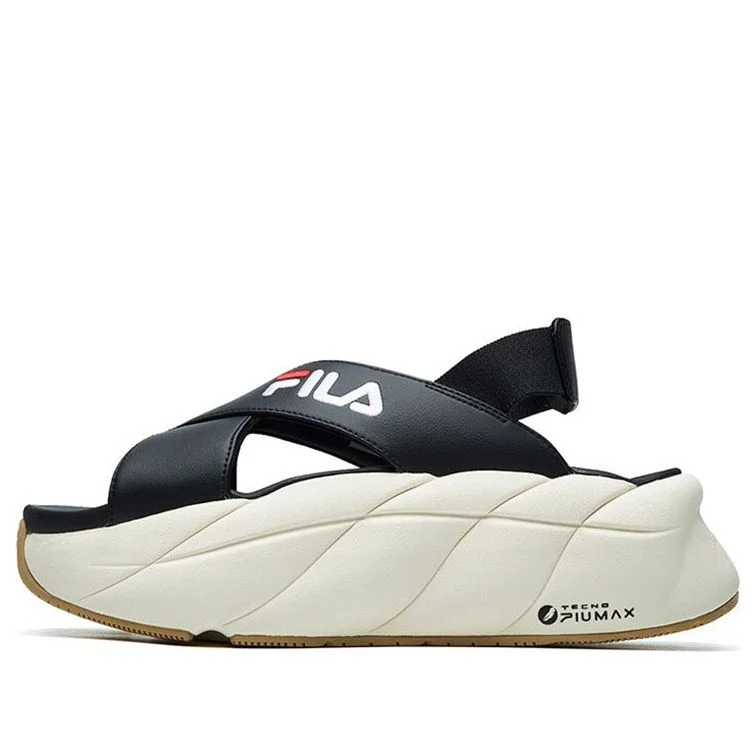 (WMNS) FILA Sports Sandals For Black F12W124528FBK - 1