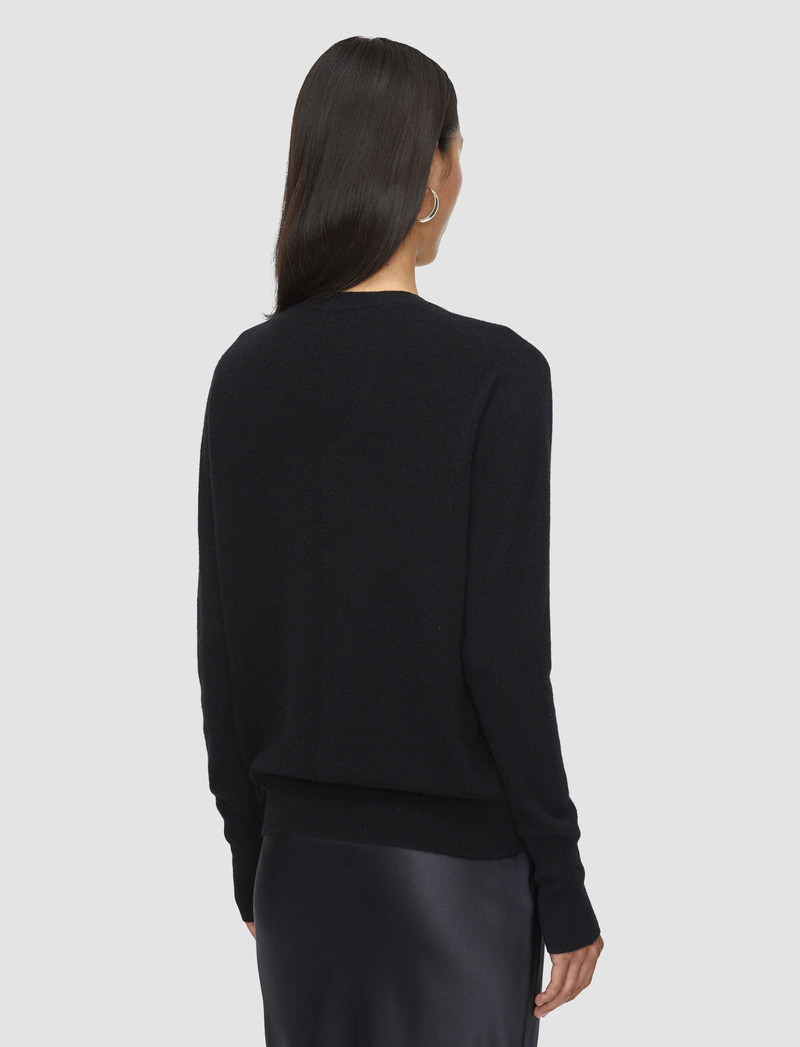 Light Pure Cashmere V Neck Jumper 5