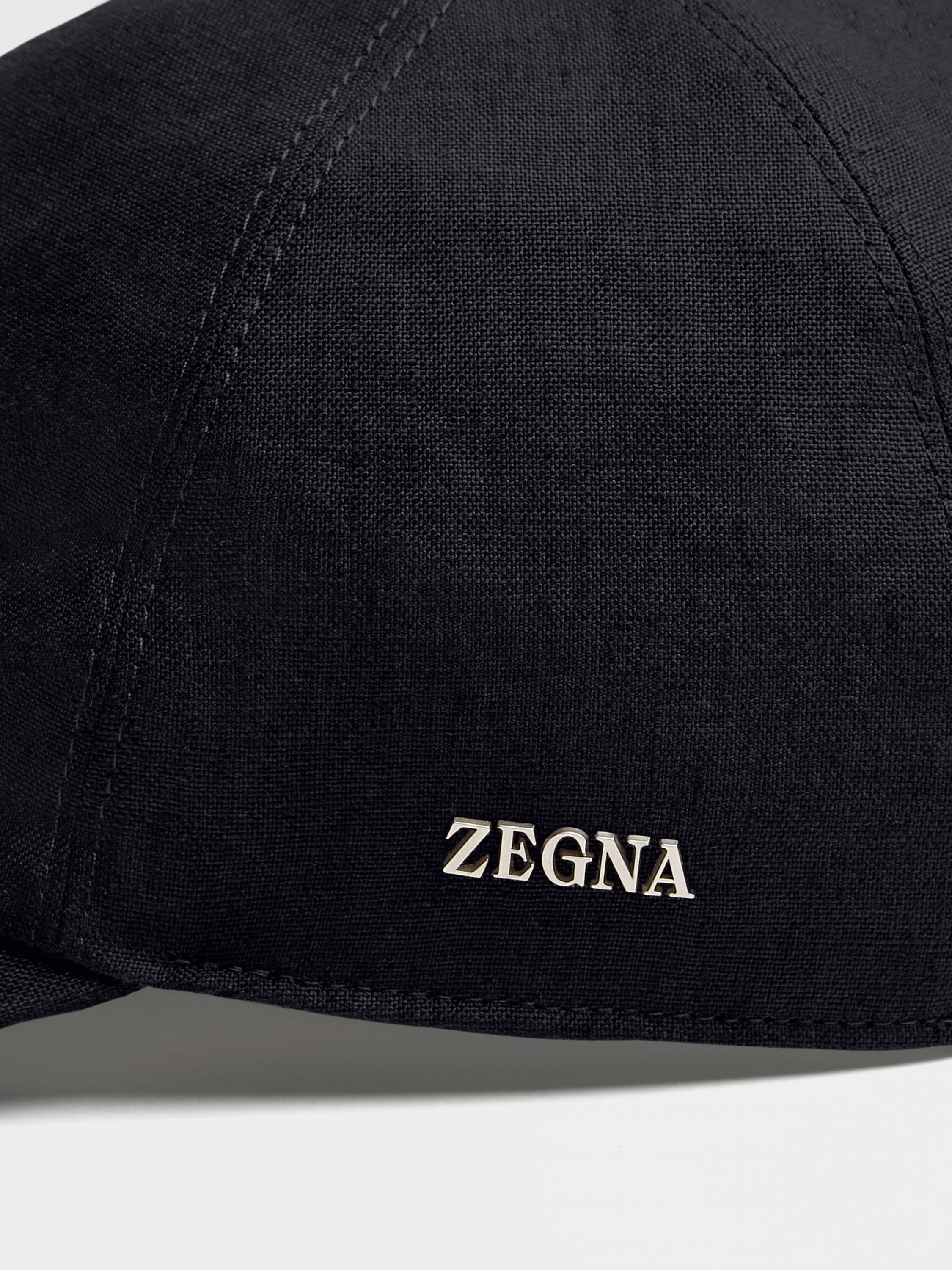DARK BLUE OASI LINO BASEBALL CAP - 2