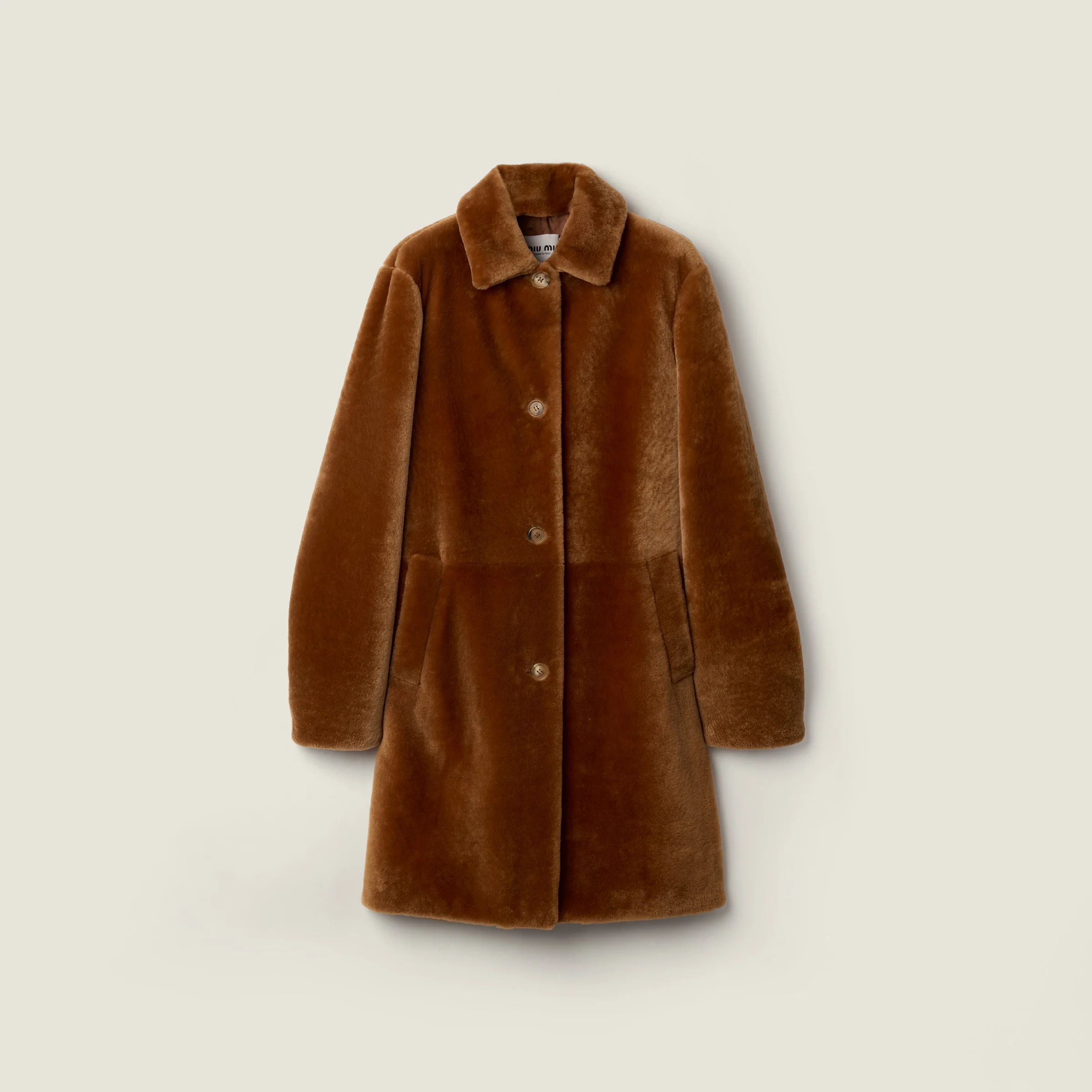 Shearling coat - 1