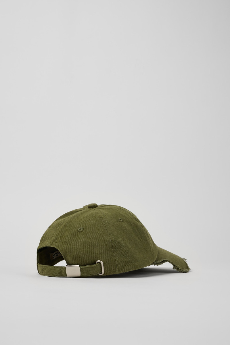 Green Cotton Cap (One Size) 5