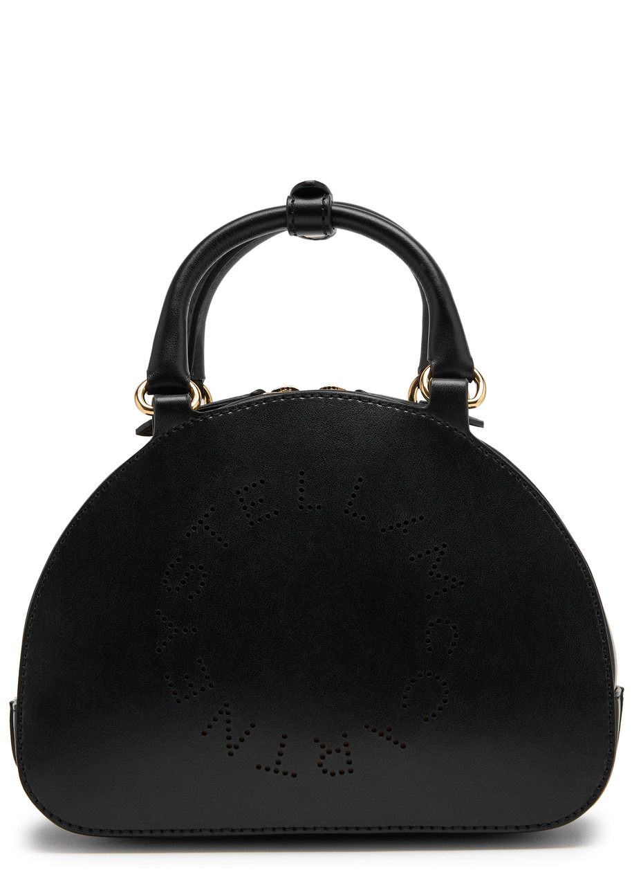 Stella Mccartney Stella Logo Faux Leather top Handle bag - 1