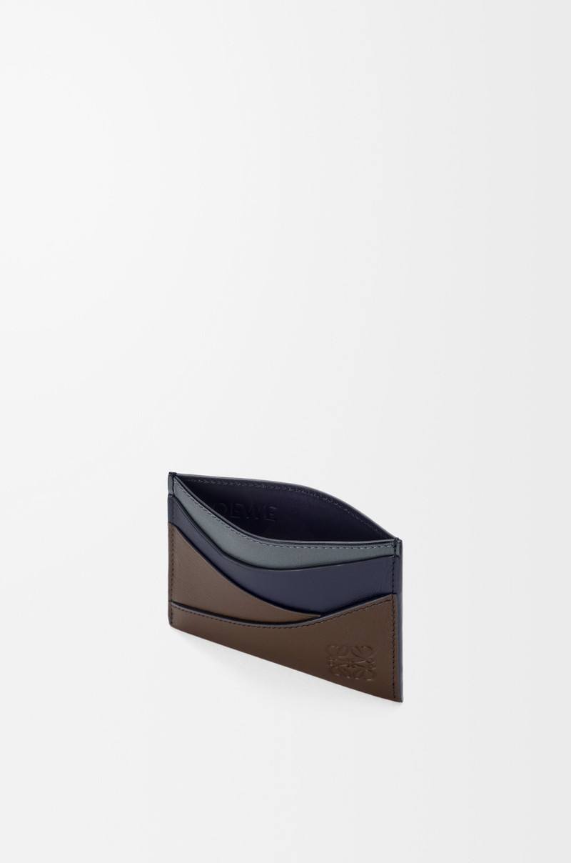 Puzzle plain cardholder in classic calfskin 2