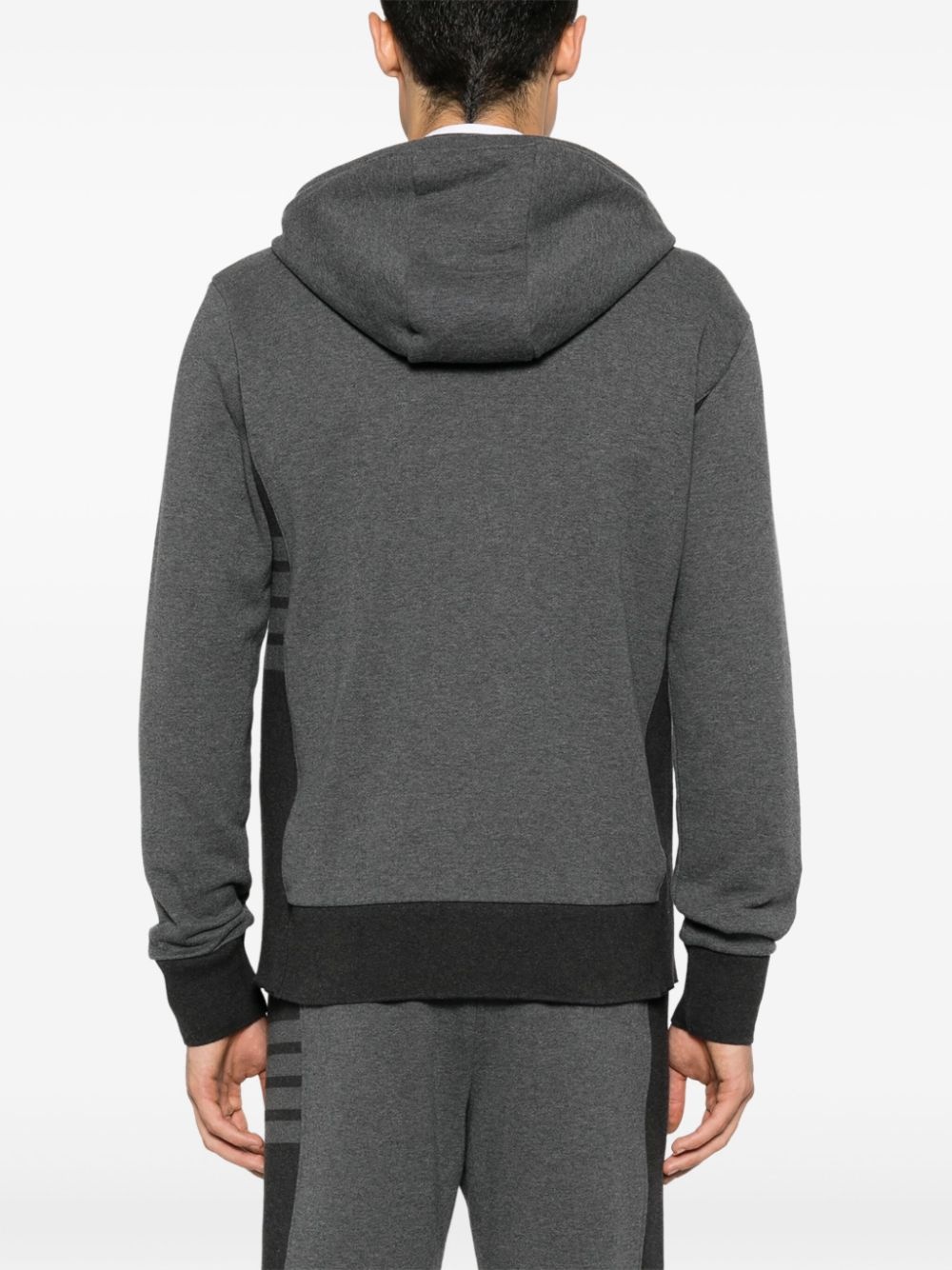 4-Bar zip-up hoodie - 4