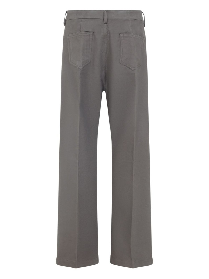 Rick Owens cotton straight-leg jeans outlook