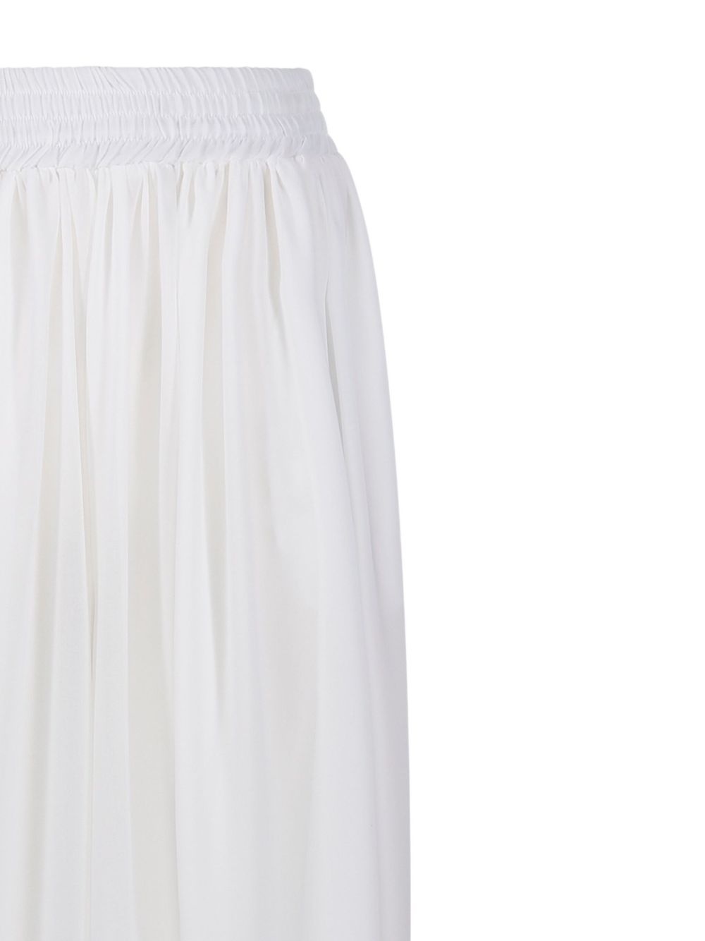 pleated palazzo trousers - 4