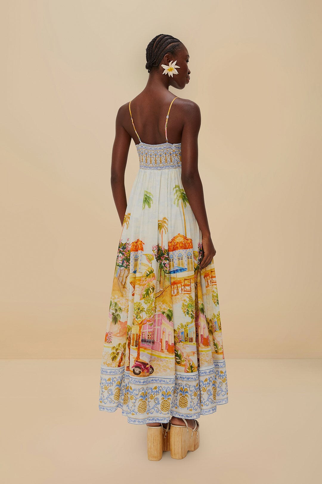 Multicolor Aracati Maxi Dress - 4
