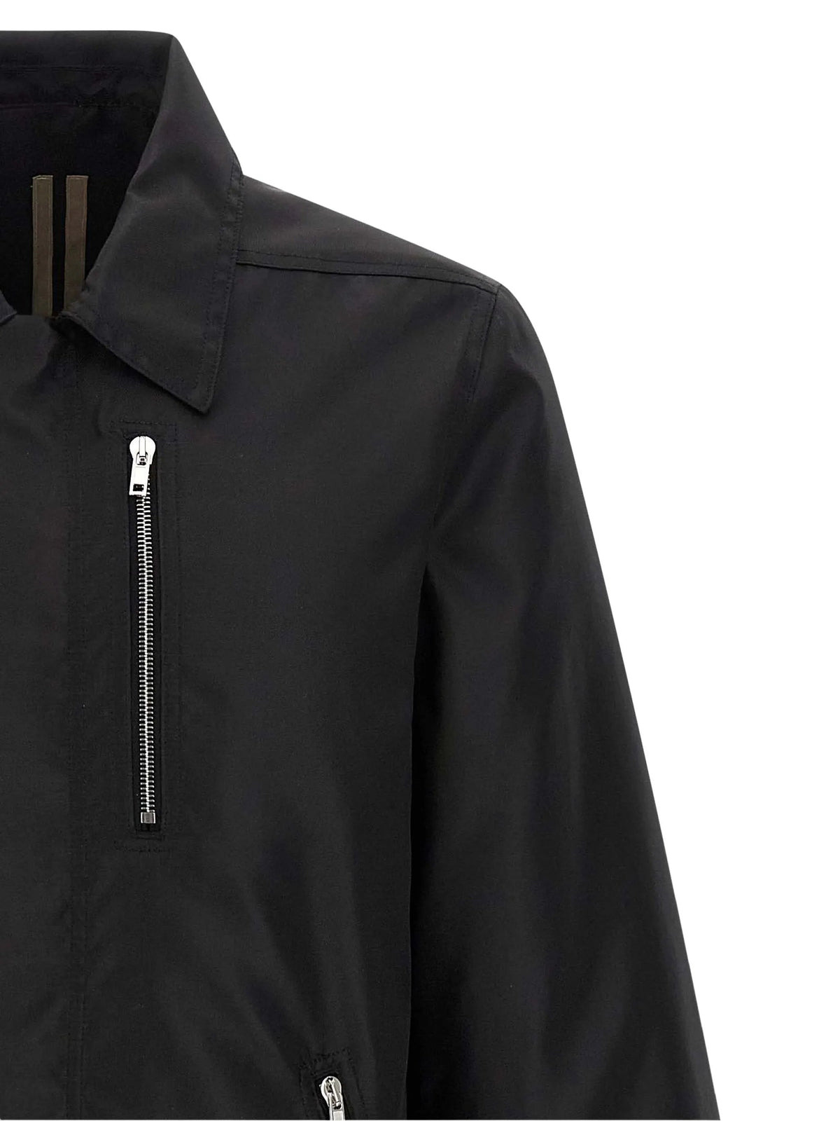 CONCEALED ZIPFRONT JACKET (BLACK) - 3