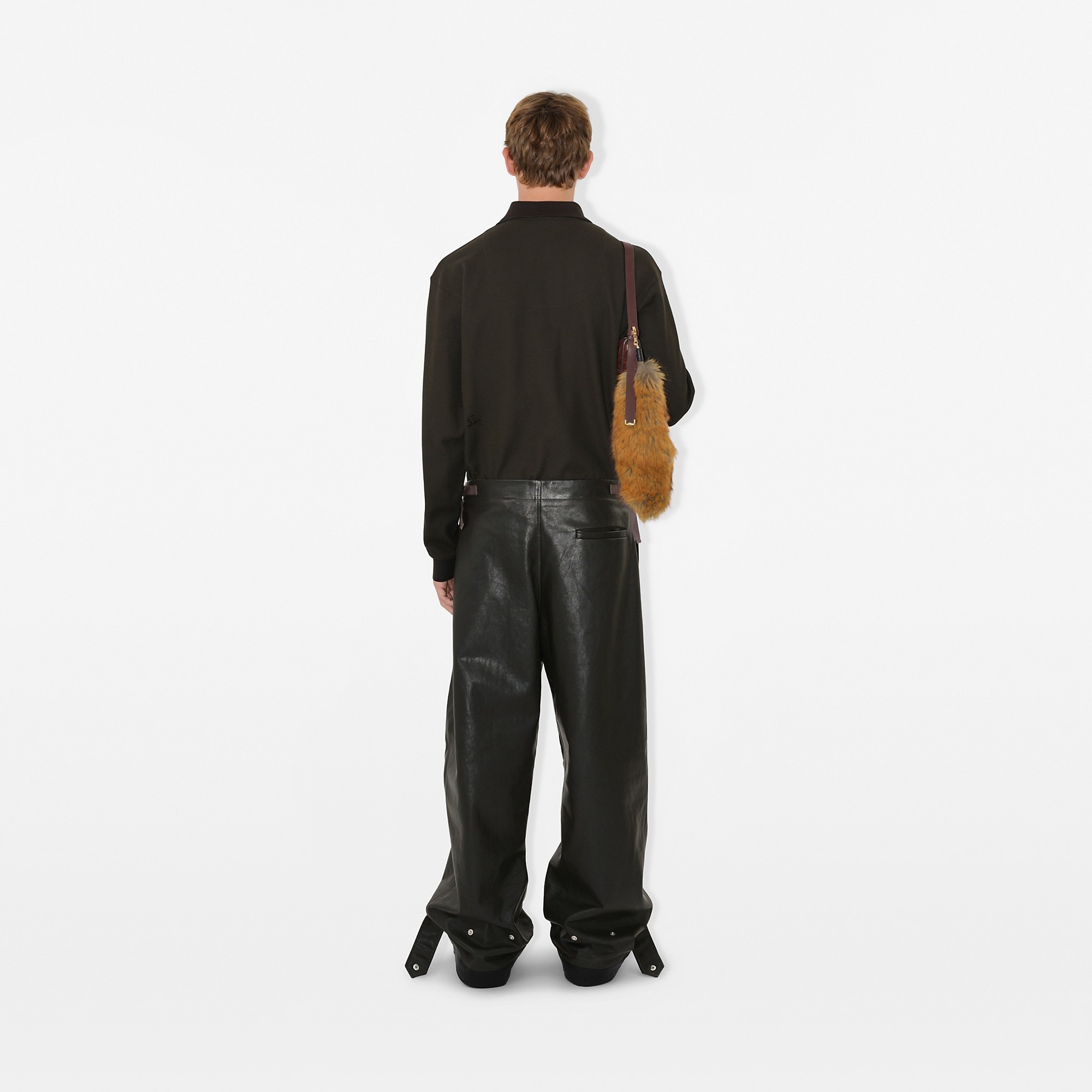 Long-sleeve Cotton Polo Shirt - 4