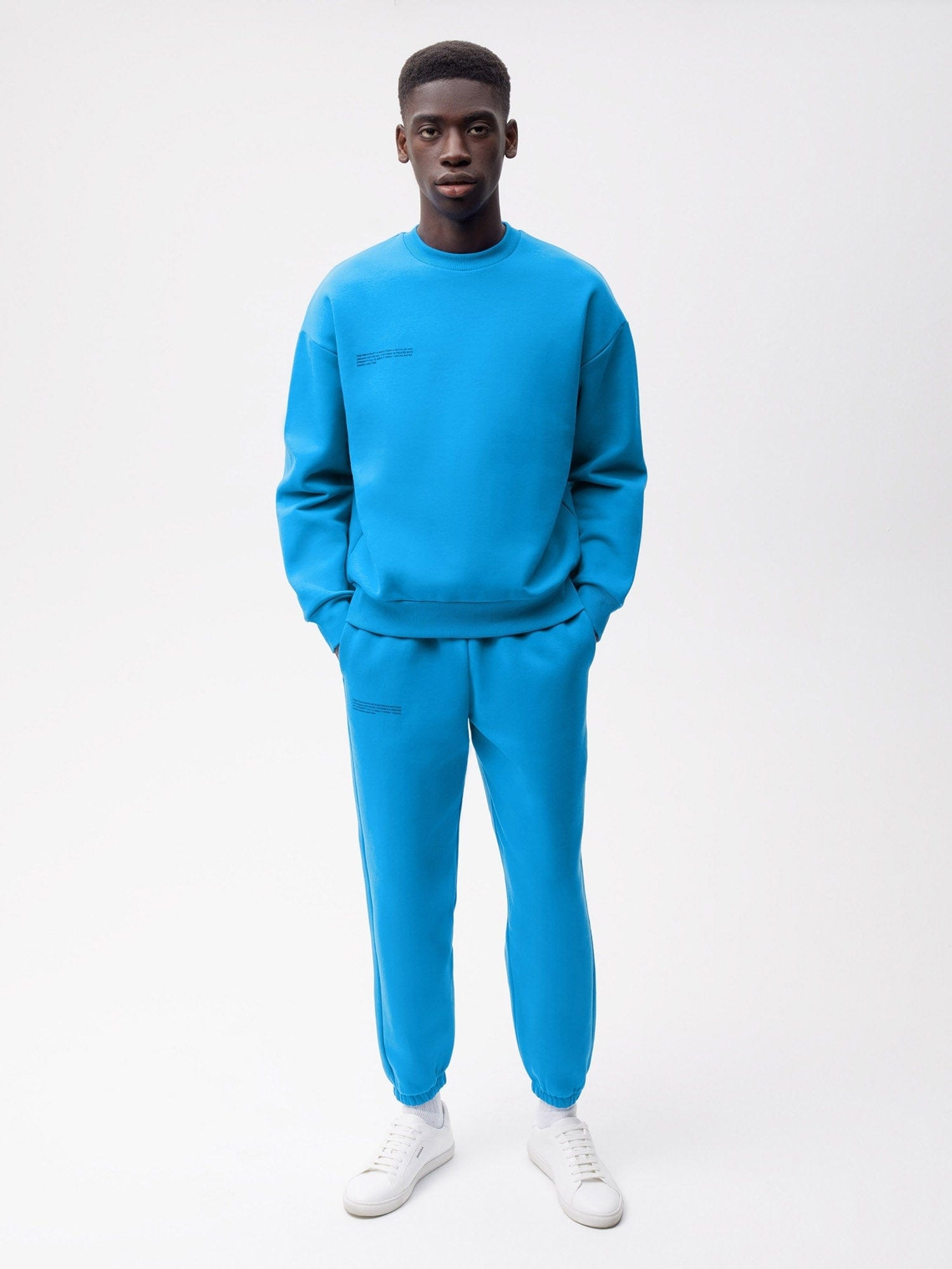 Mens 365 Heavyweight Track Pants - Cerulean Blue - 2
