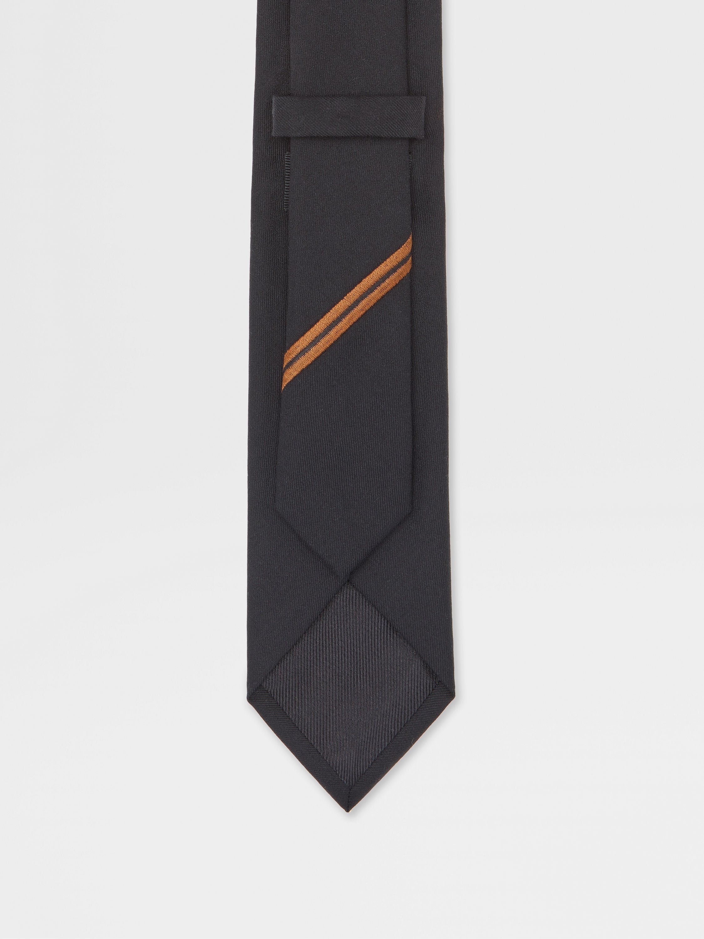 BLACK OASI CASHMERE TIE - 3