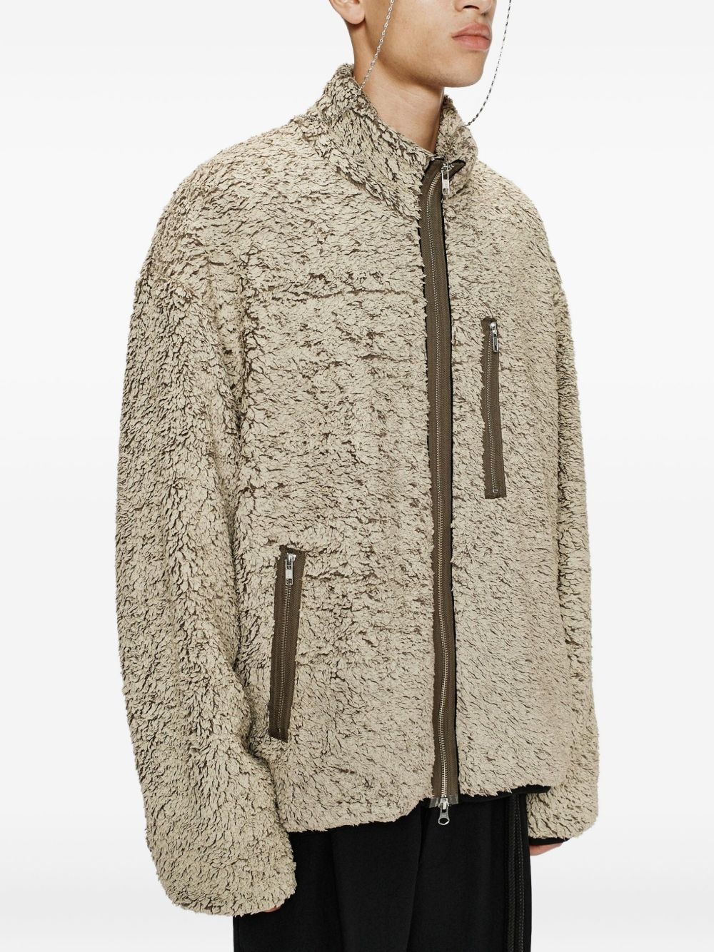 textured-finish jacket - 5