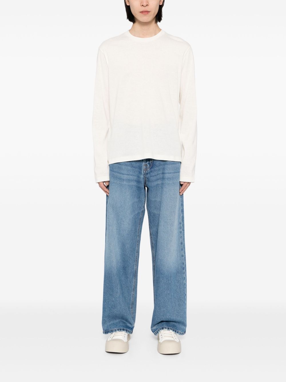long-sleeved T-shirt + - 2