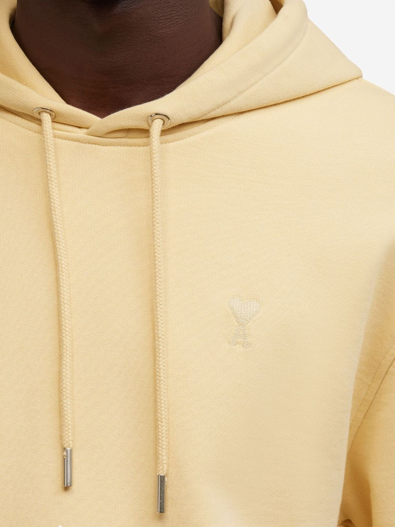 logo-embroidered organic-cotton hoodie 6