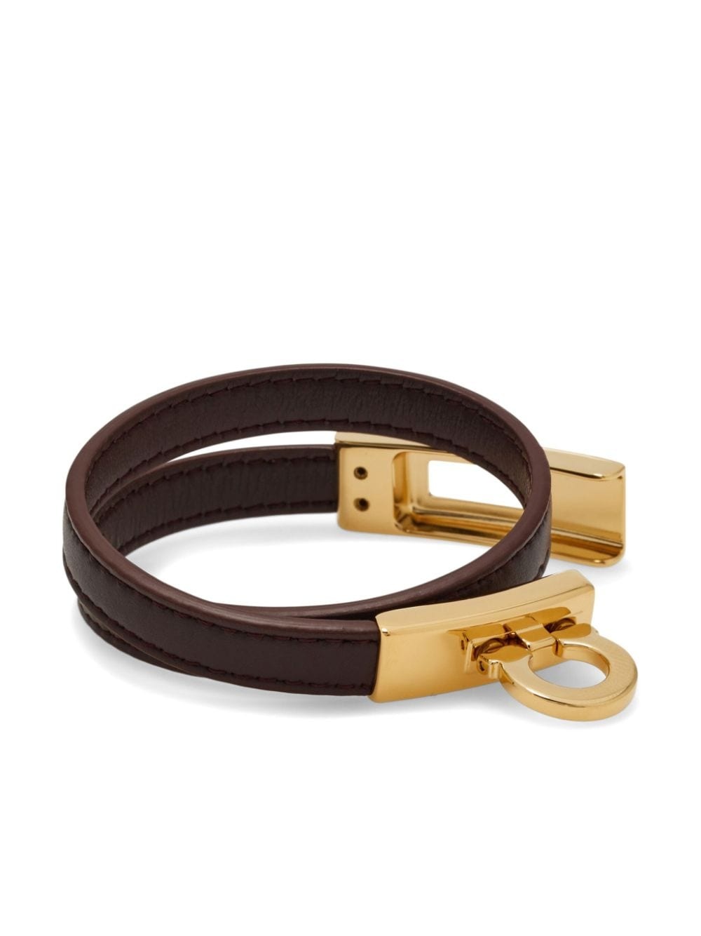 Gancini double twist bracelet - 3