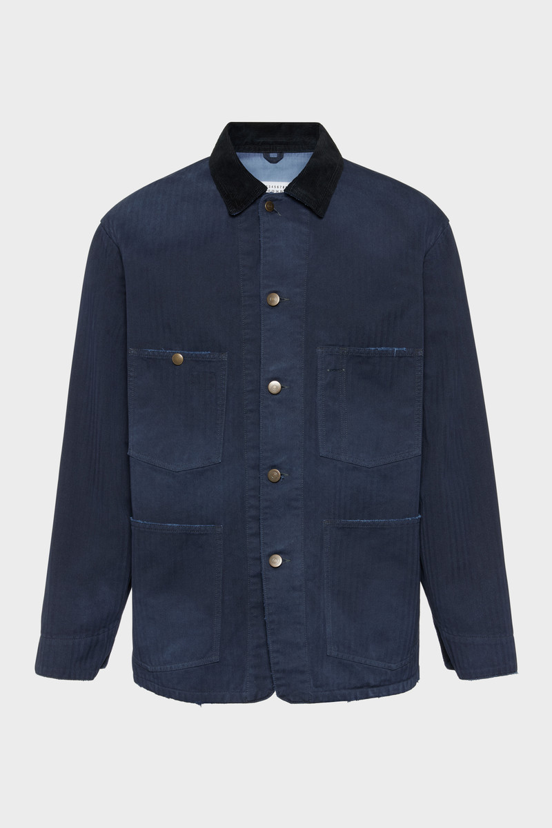 Herringbone workwear jacket 1