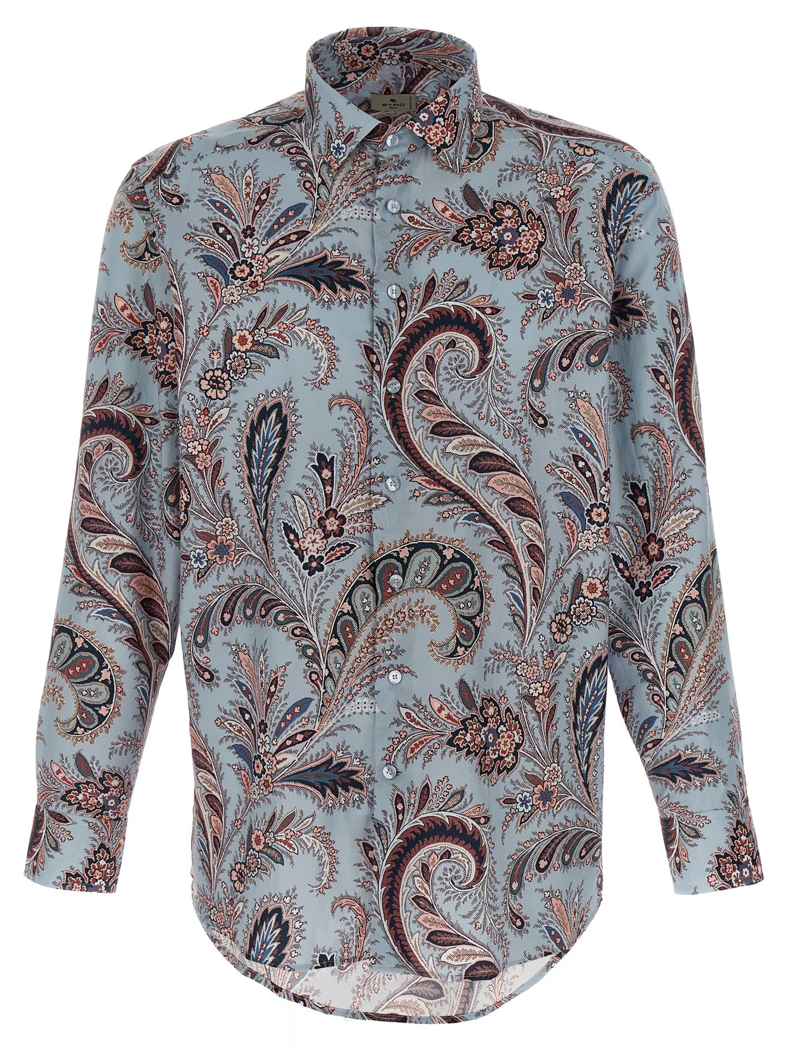 Etro Men Floral Paisley Cotton Shirt - 1