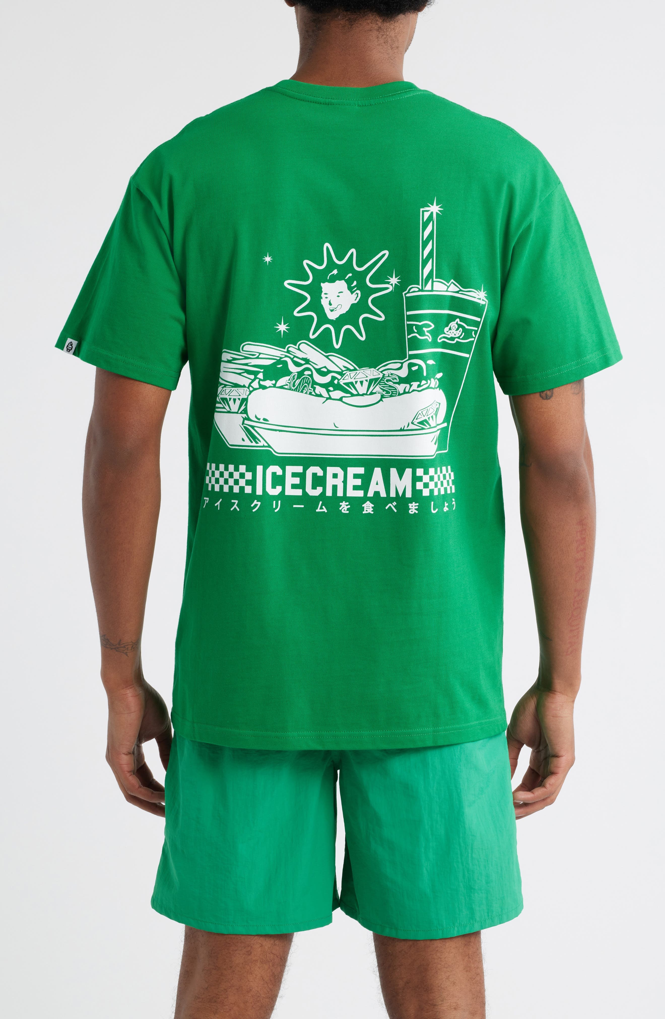 ICECREAM Diner Foods Graphic T-Shirt in Jolly Green at Nordstrom - 2