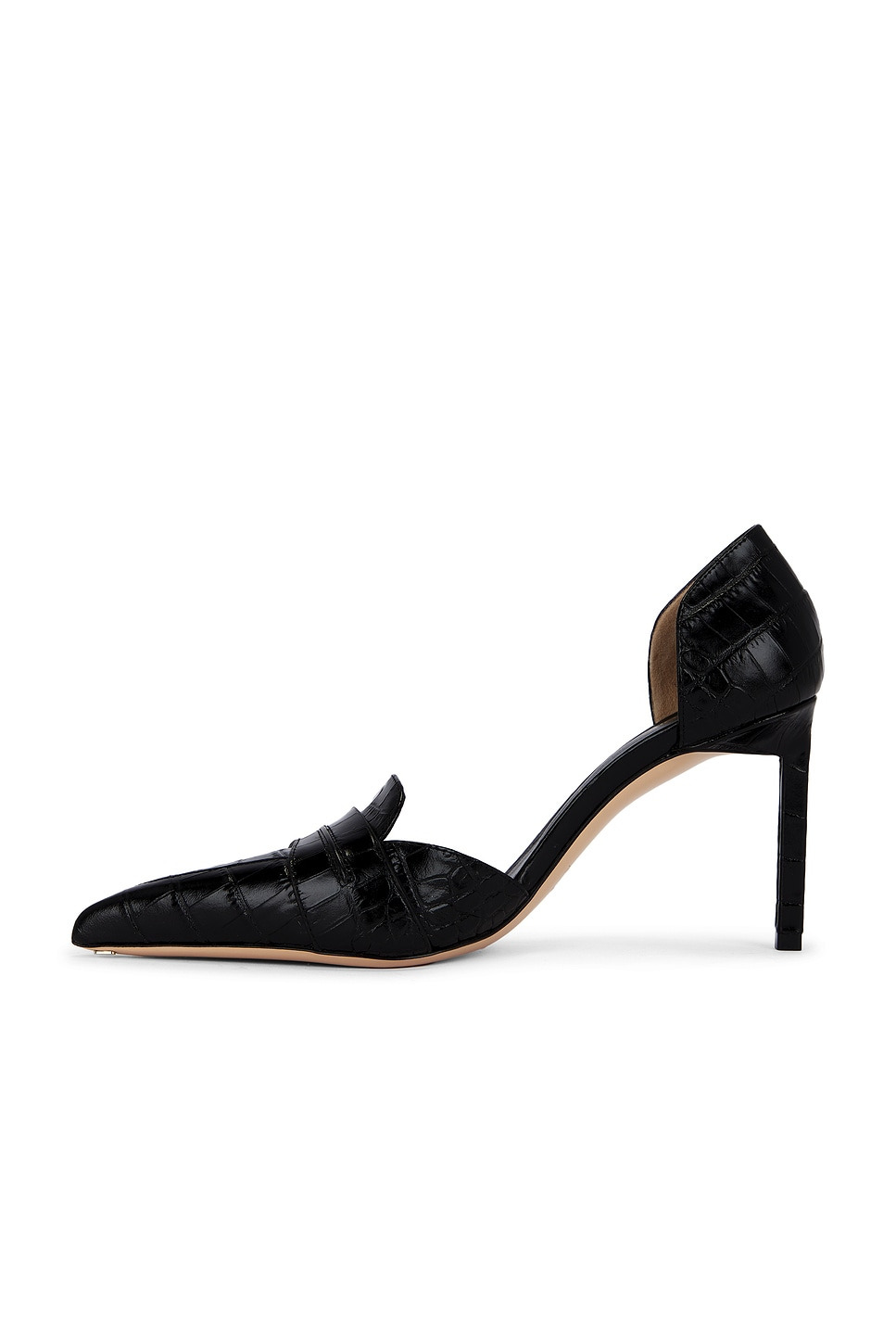 Eva Croc 85 Dorsay Pump - 5