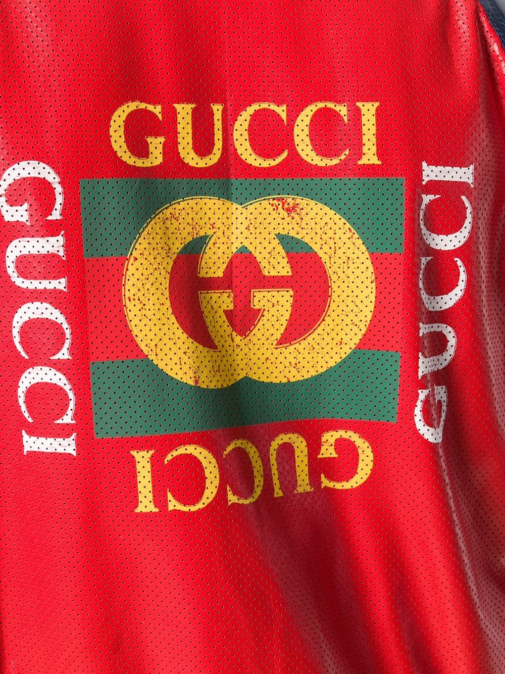 Gucci Logo bomber jacket - 5