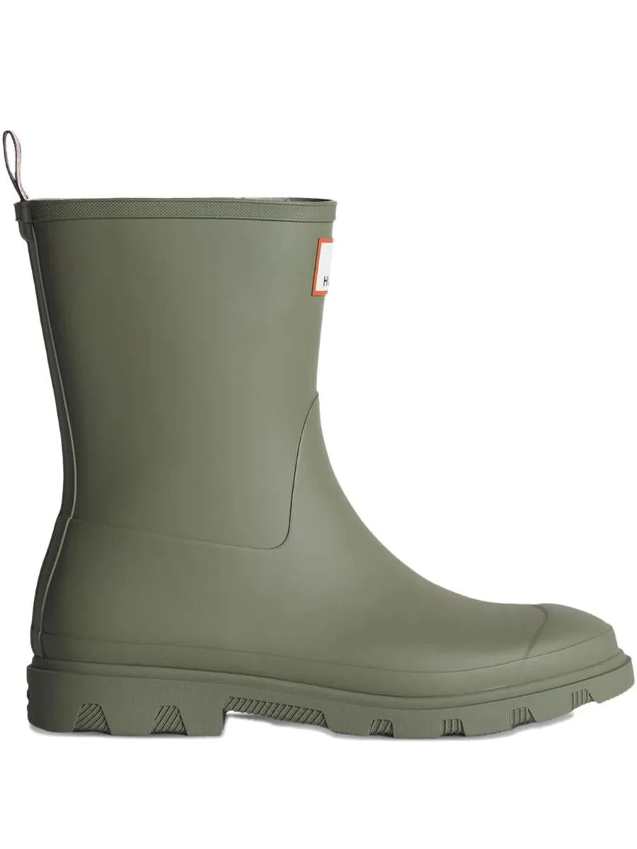 Maison Kitsuné X Hunter Unisex Downpour Waterproof Rubber Short Boots Shoes - 1