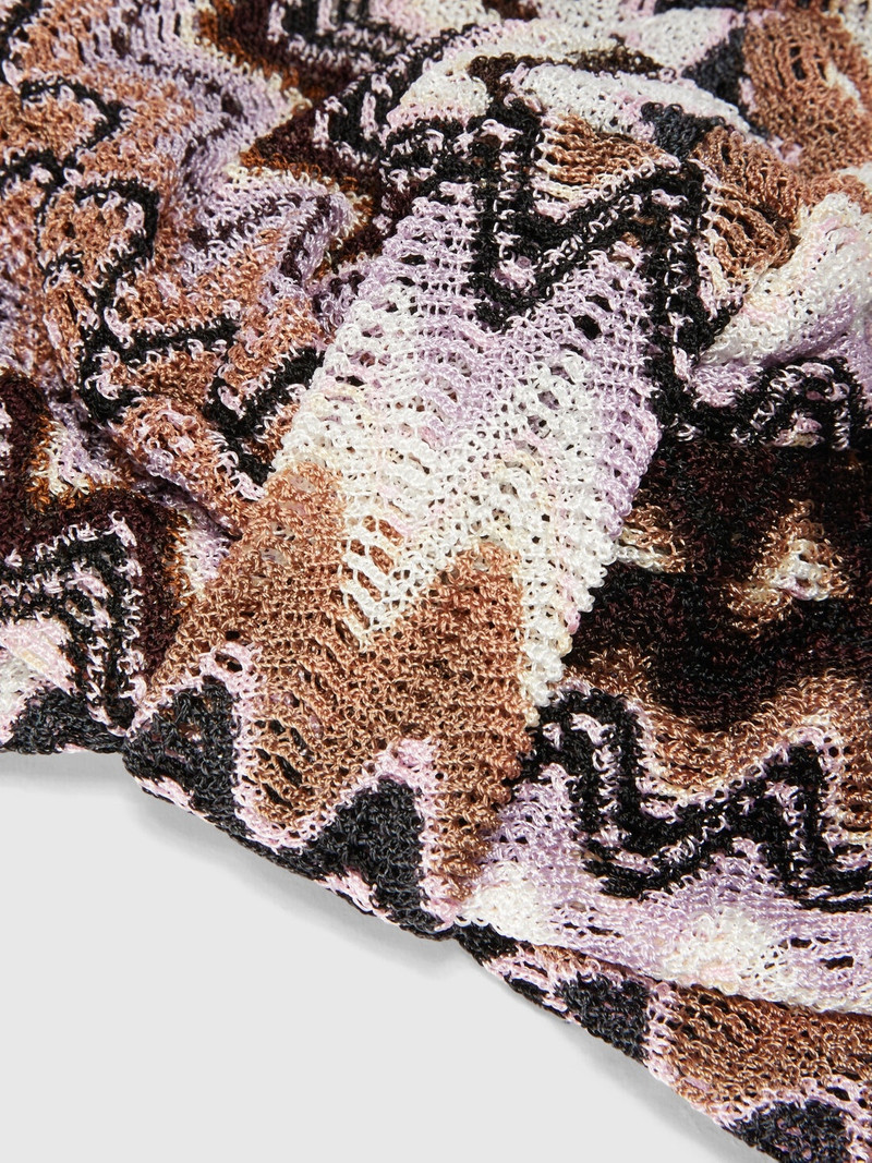 Missoni Chevron viscose turban outlook