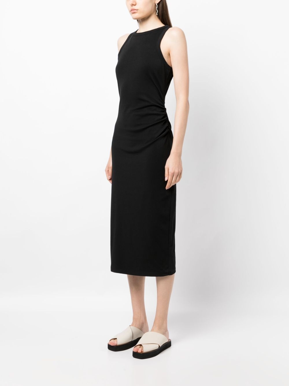 sleeveless midi dress - 3