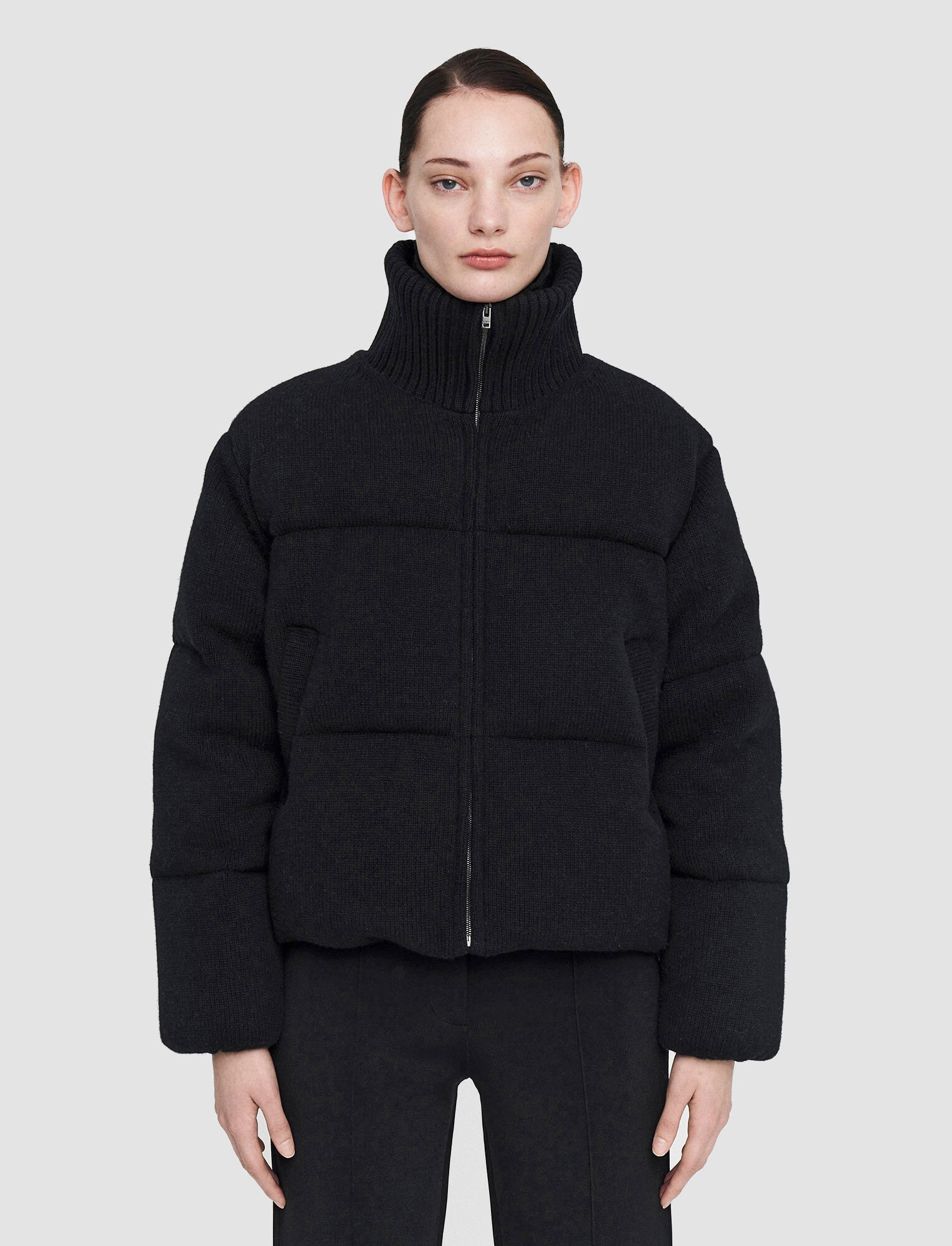 Soft Wool Puffer Jacket - 3