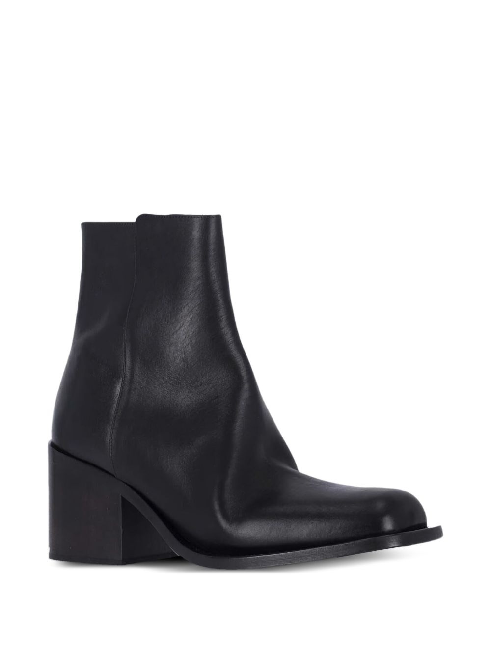 leather ankle boots - 2