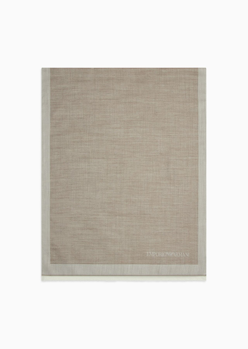 Wool and silk stole 1