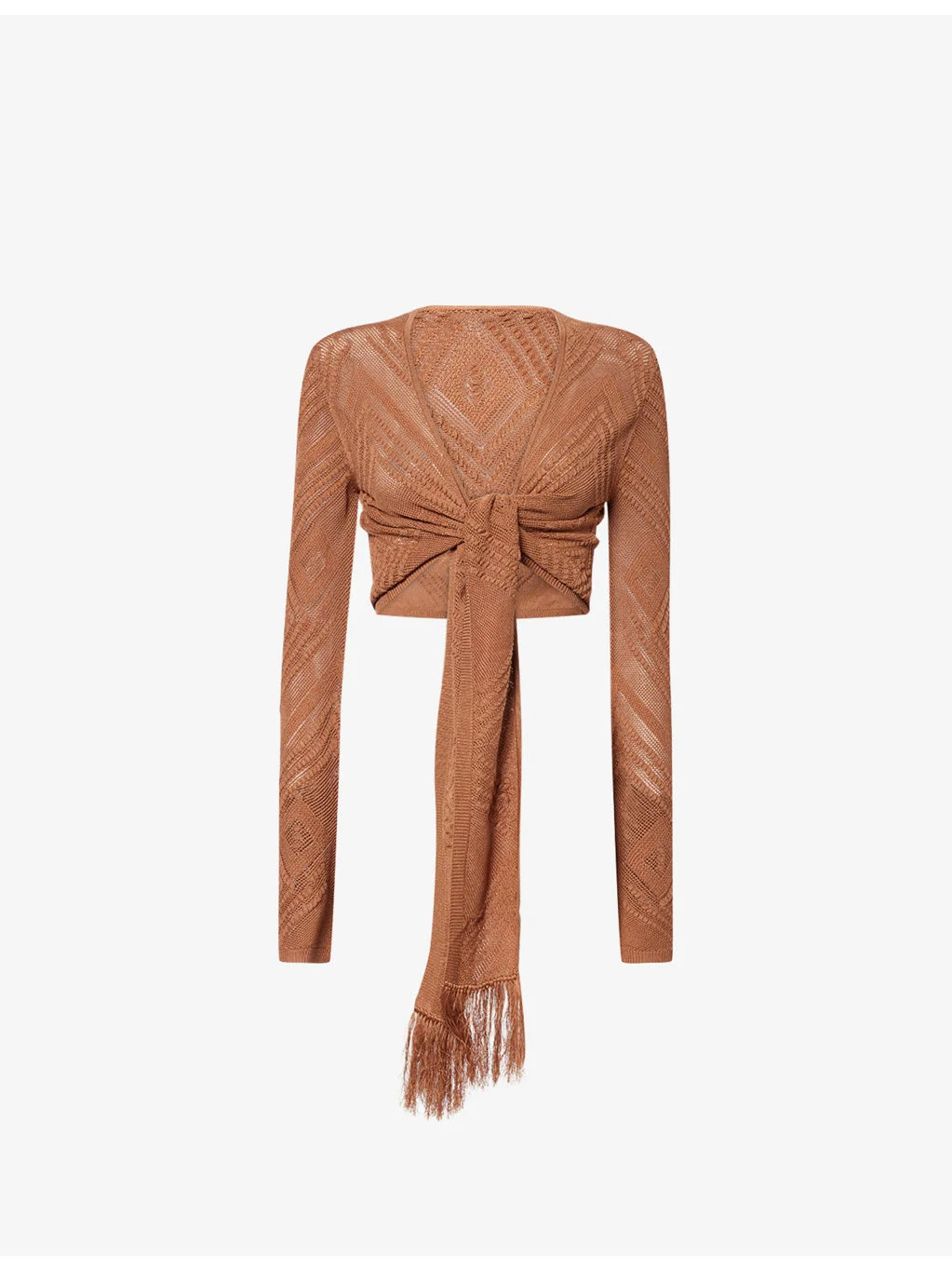 Vale Knit Tie Top - 1
