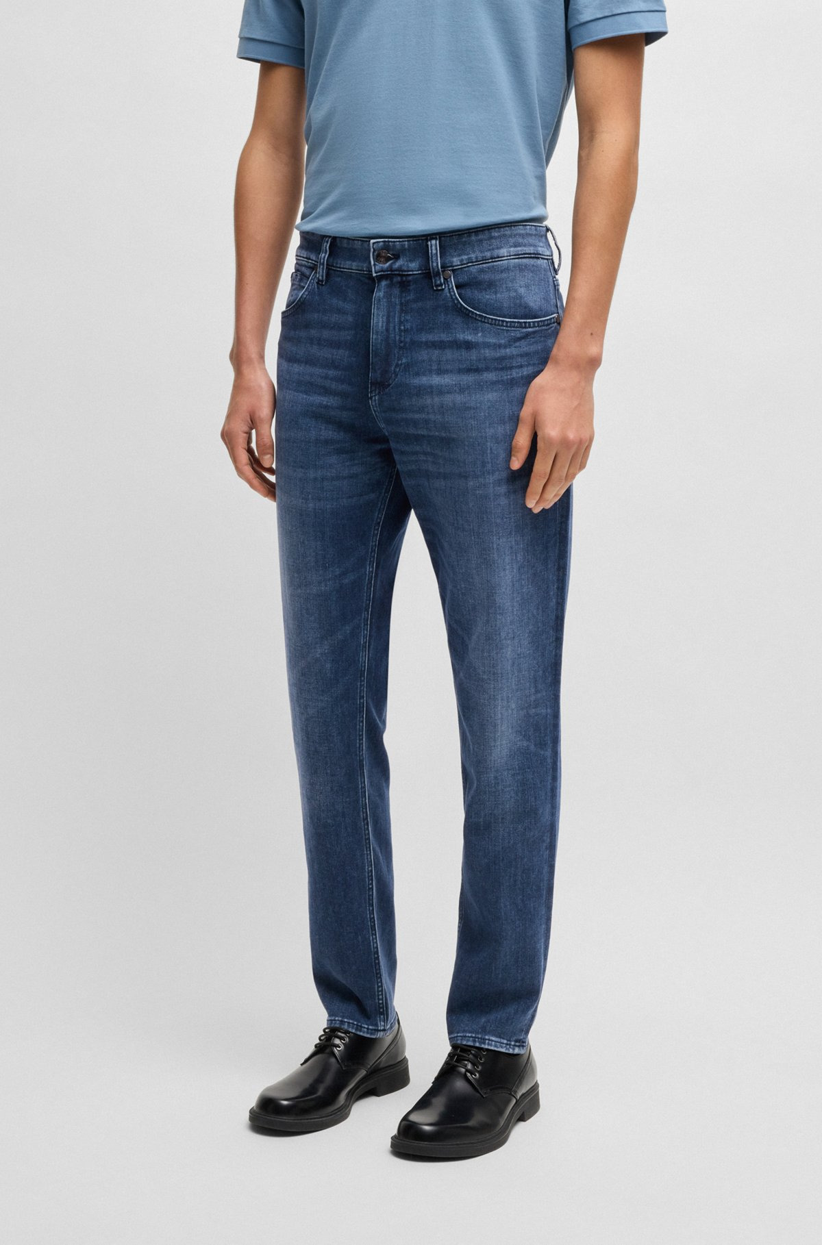 MAINE REGULAR-FIT JEANS IN BLUE ITALIAN DENIM - 2