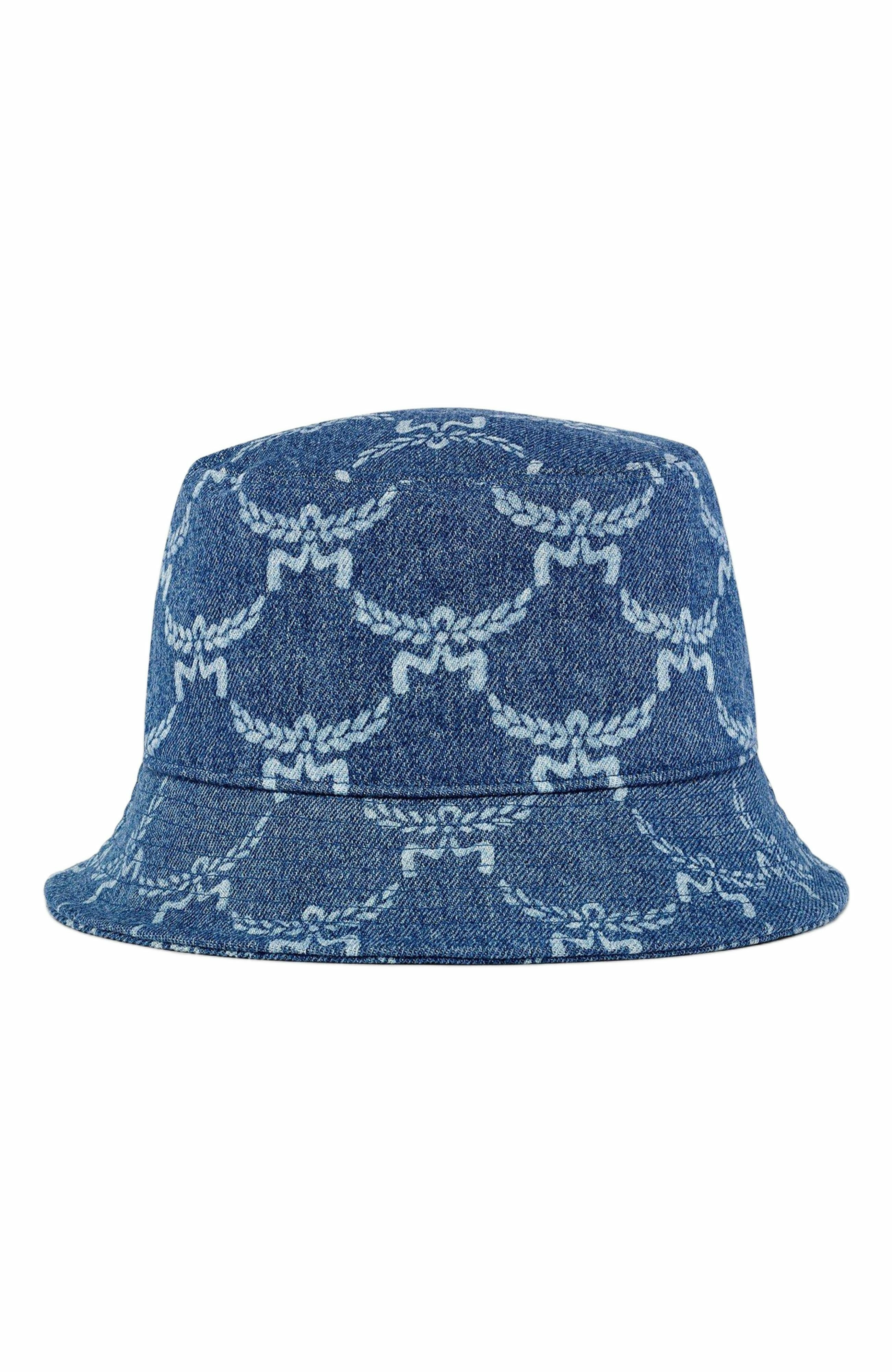 MCM Lauretos Denim Bucket Hat in Electric Lilac at Nordstrom - 2