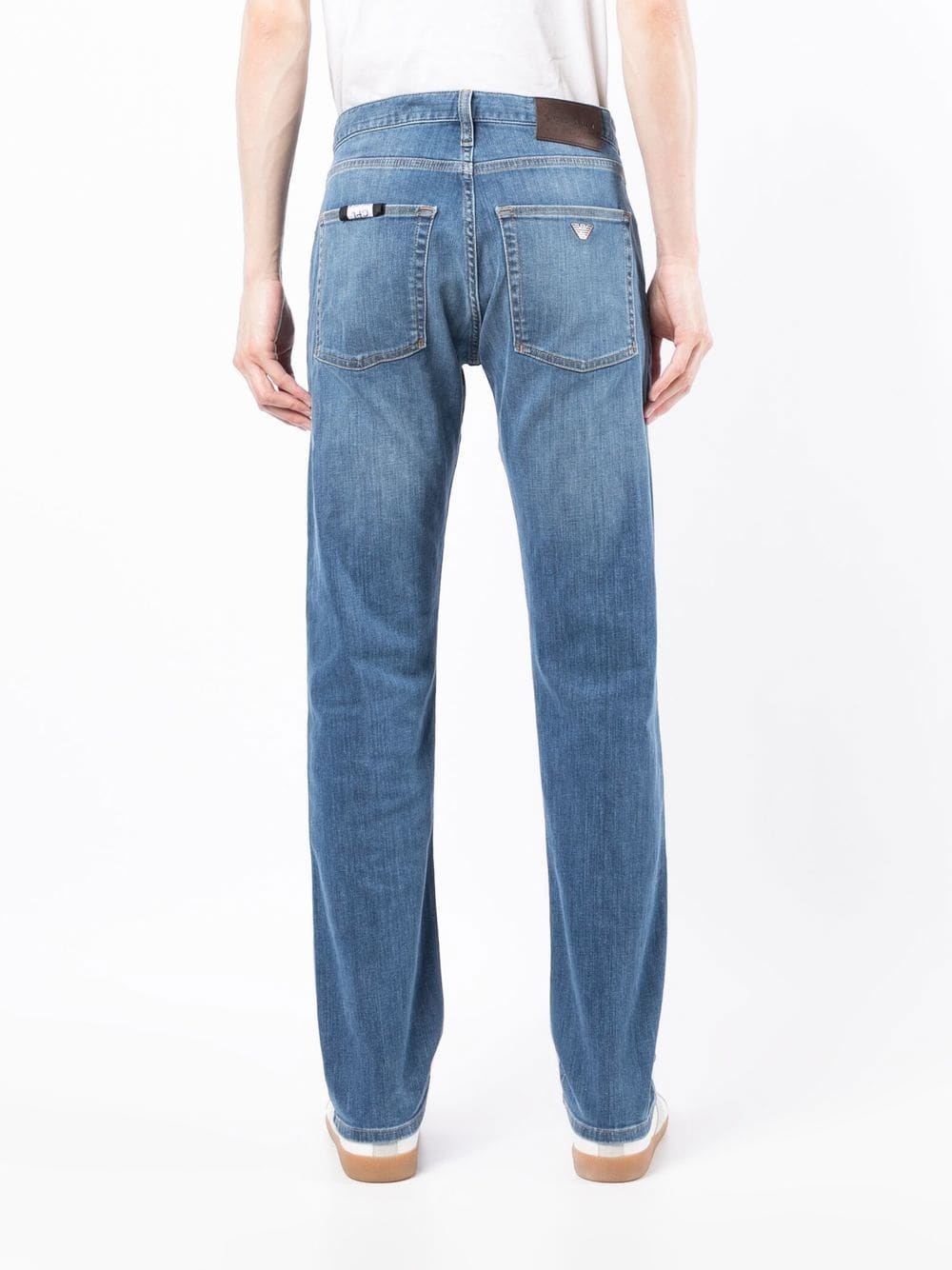 straight-leg denim jeans - 4