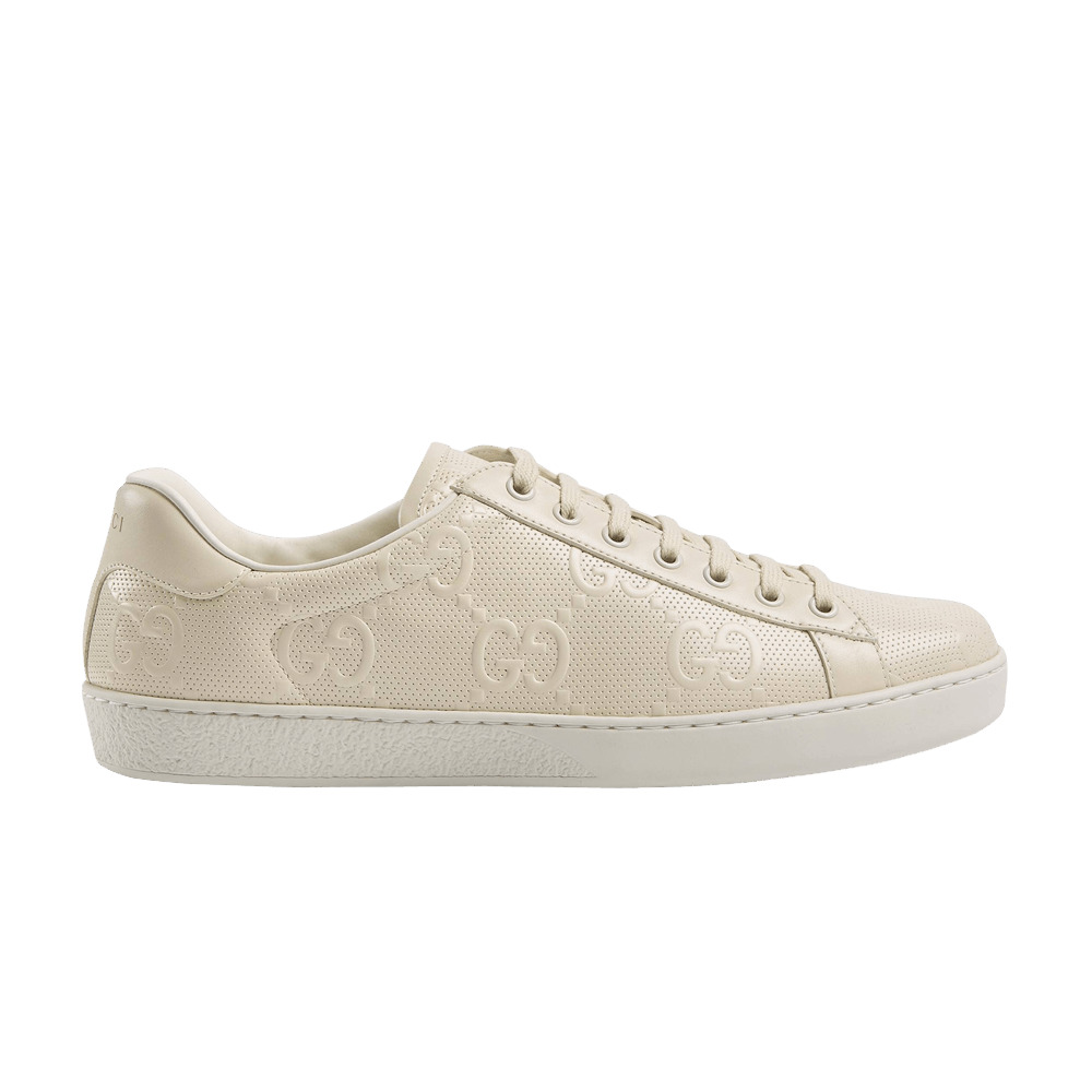 Gucci Ace 'GG Embossed - White' - 1