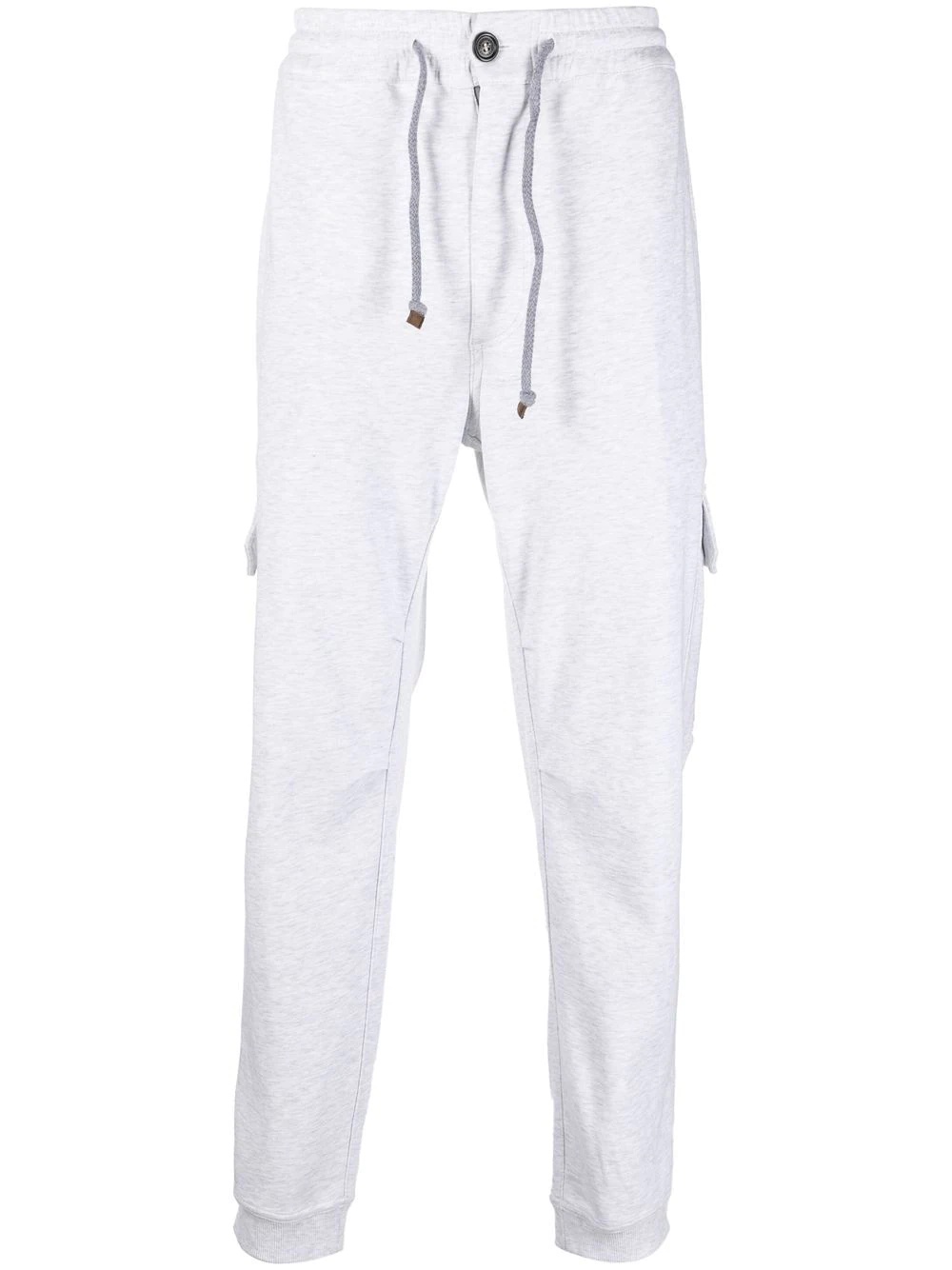 drawstring track pants - 1