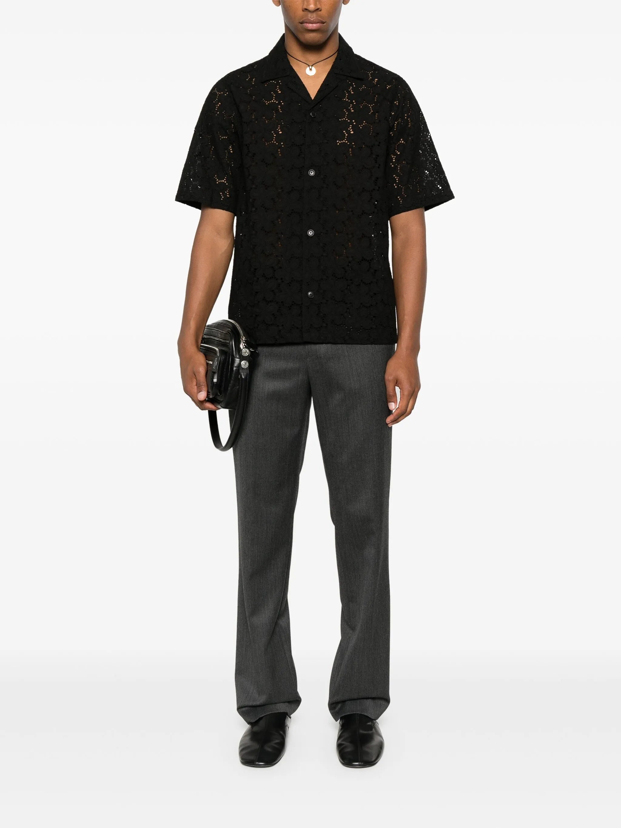 Wool Tailored Trousers - 5
