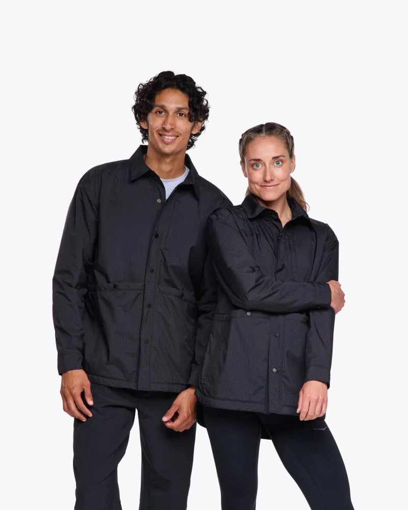 Outtrail Shirt Jacket in Black - 1