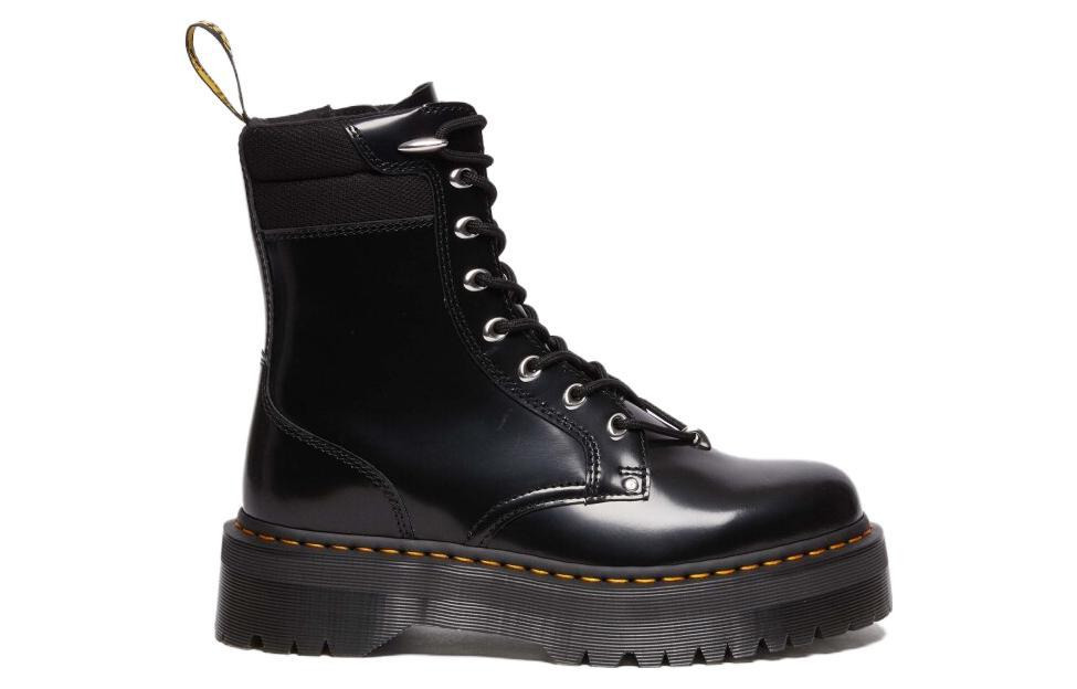 Dr.Martens Jadon II Boot Hardware Buttero Leather Platforms Boots 'Black' 30932001 - 2
