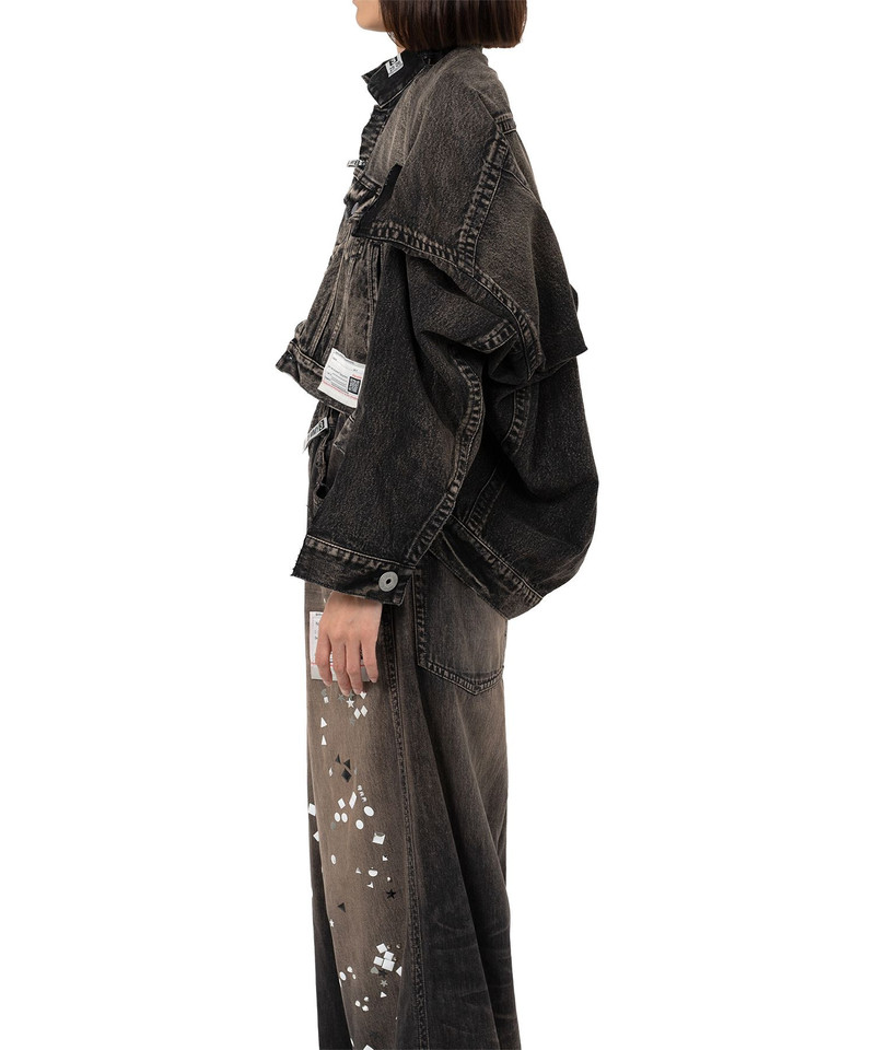 Asymmetric Denim Jacket 4