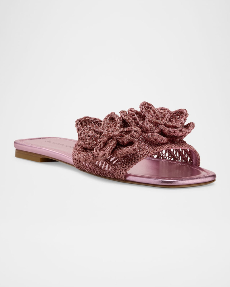 Stuart Weitzman Lotus Flat Slide Sandals outlook